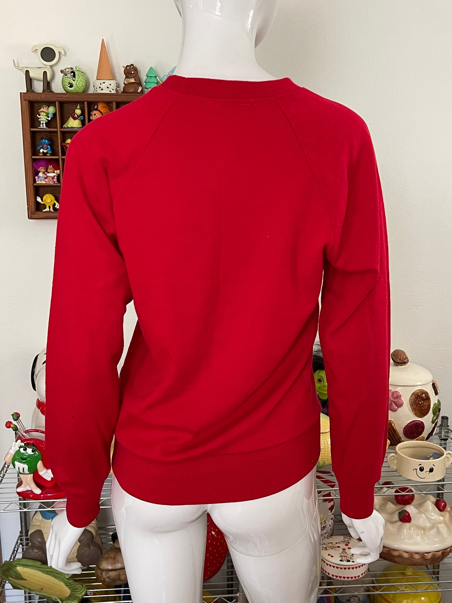 80's Minnie Mouse textured sweater sz XS /S