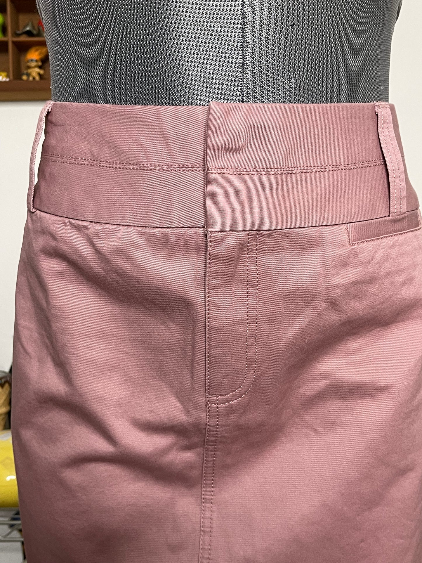 2000s Pink Waisted Mini Skirt Sz 8