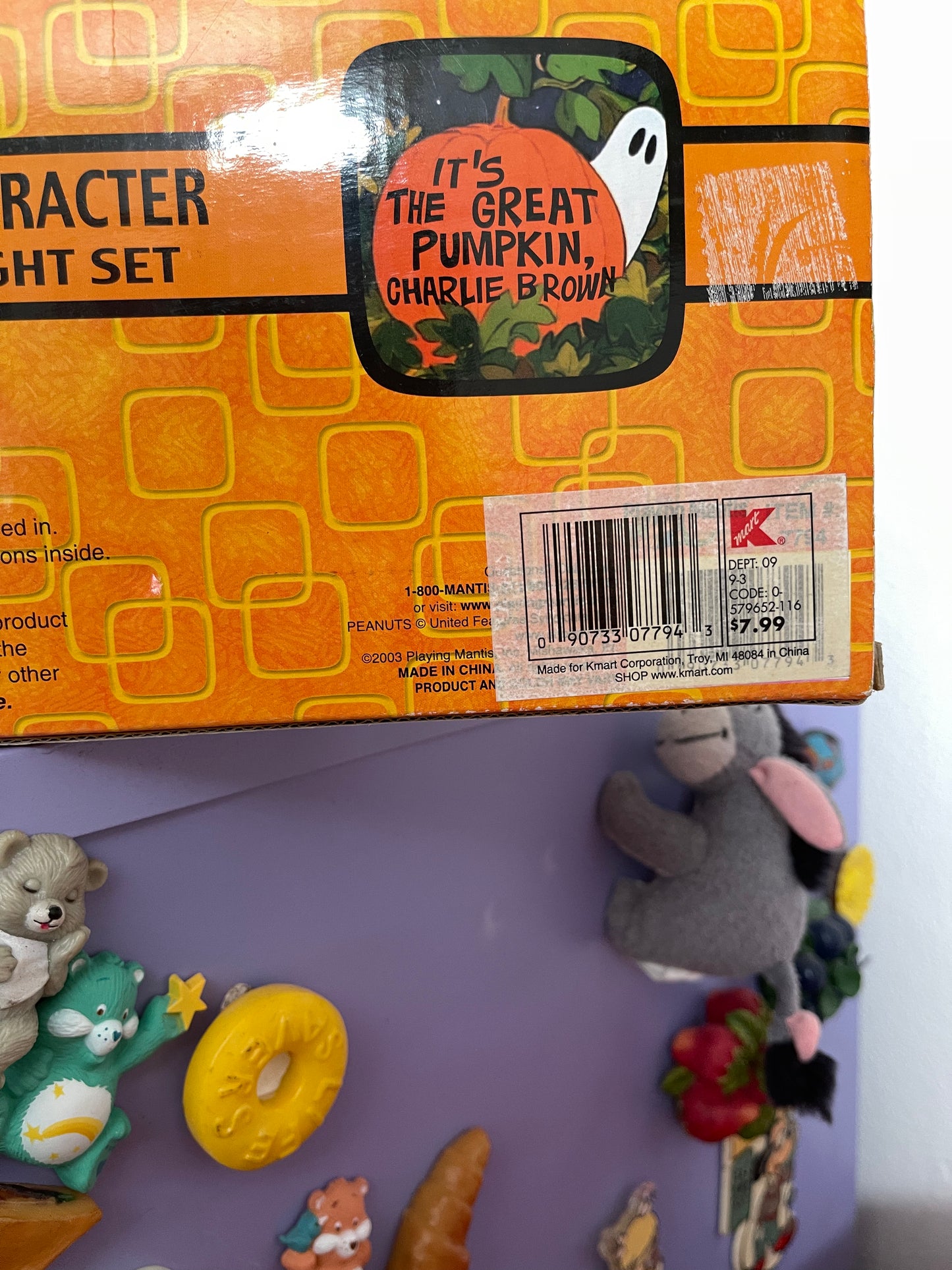 Vintage 2000s Peanuts Halloween Pumpkin Character Lights