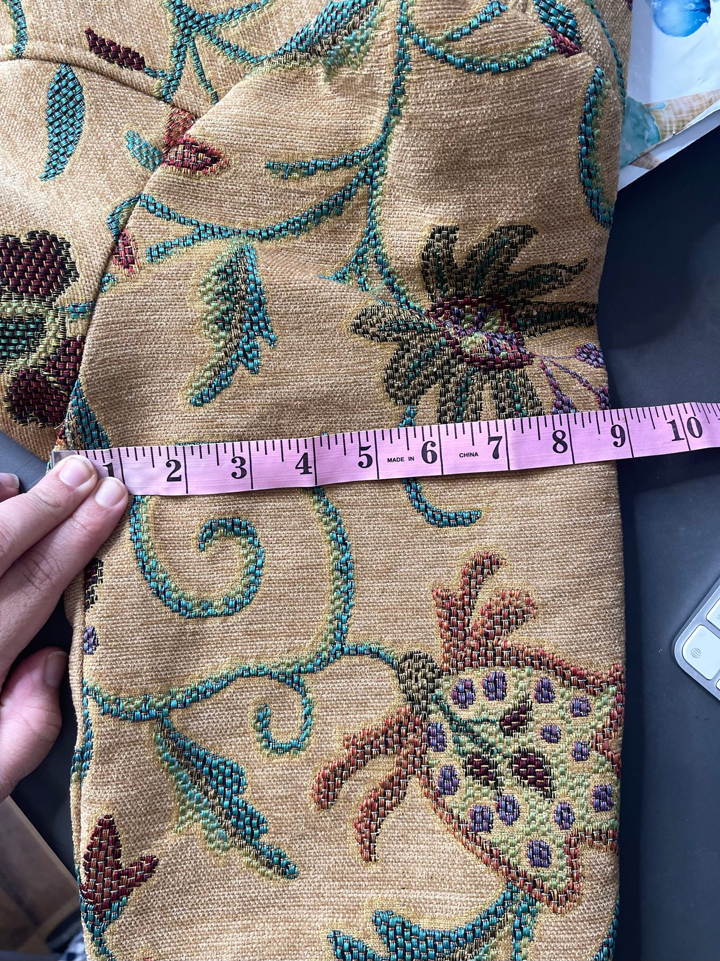 Vintage floral tapestry style jacket sz XXL