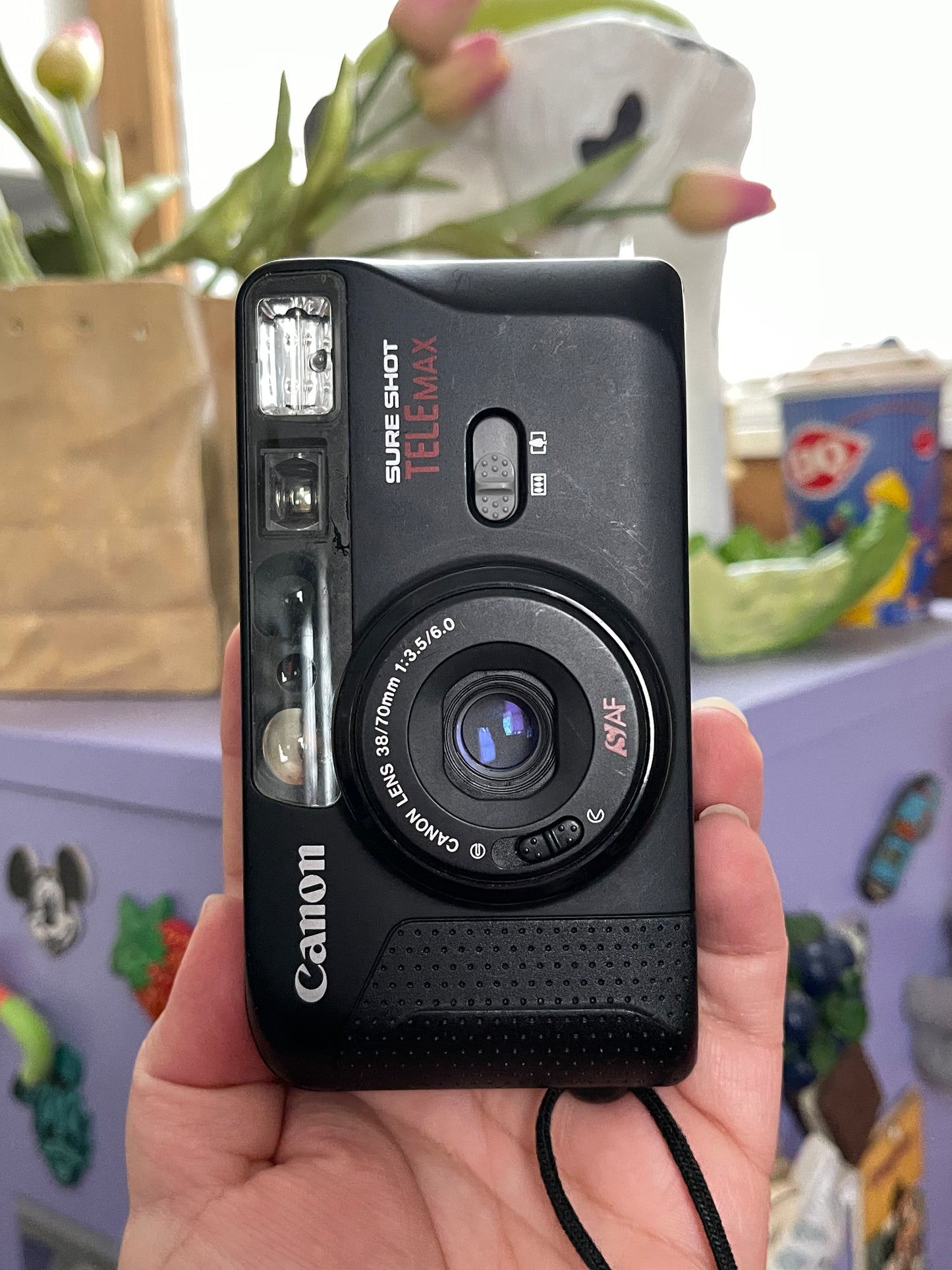 Canon Sure Shot Tele Max 35mm Film Camera