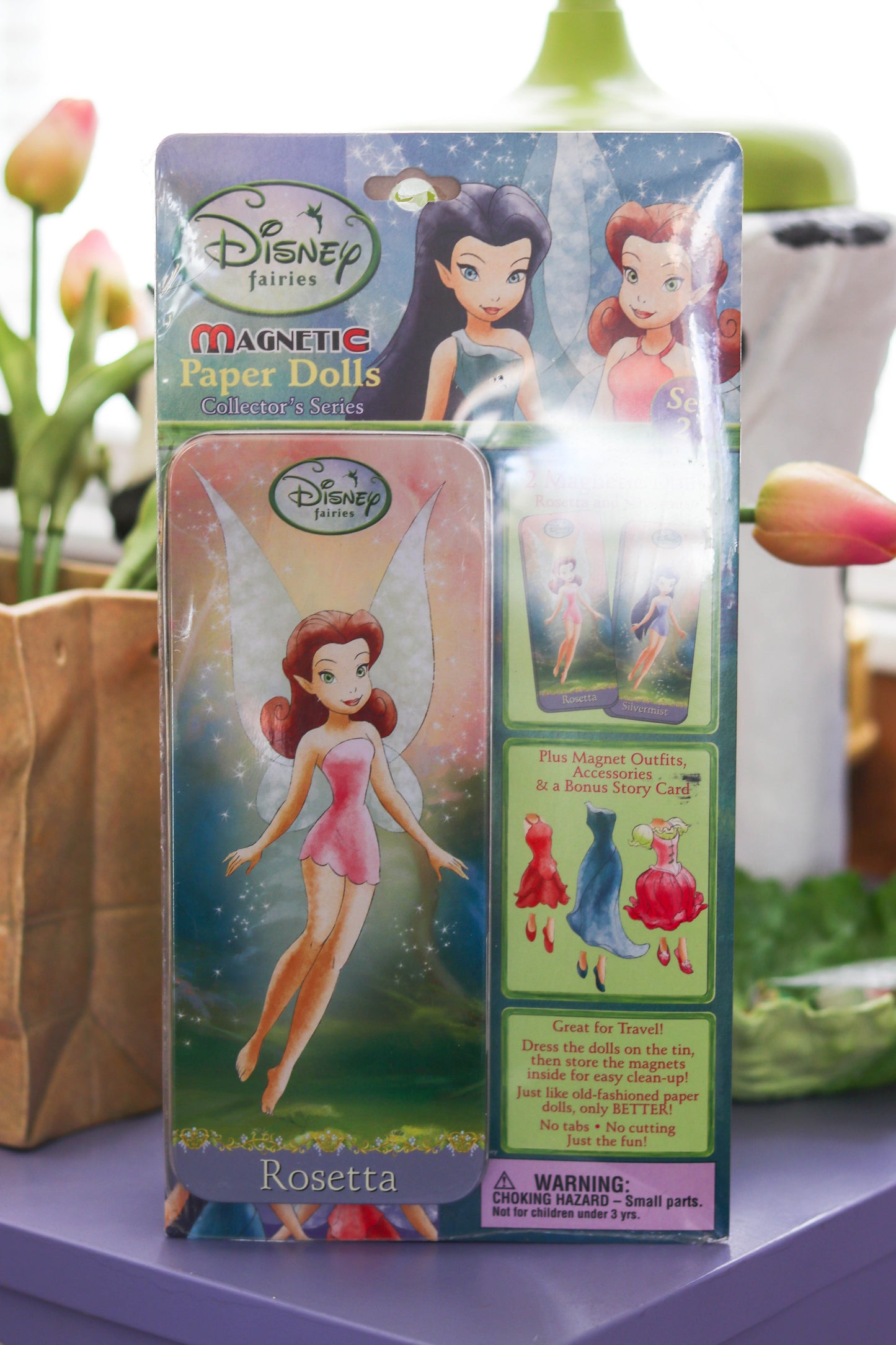New Disney Fairies Magnetic Paper Dolls Collector's Series