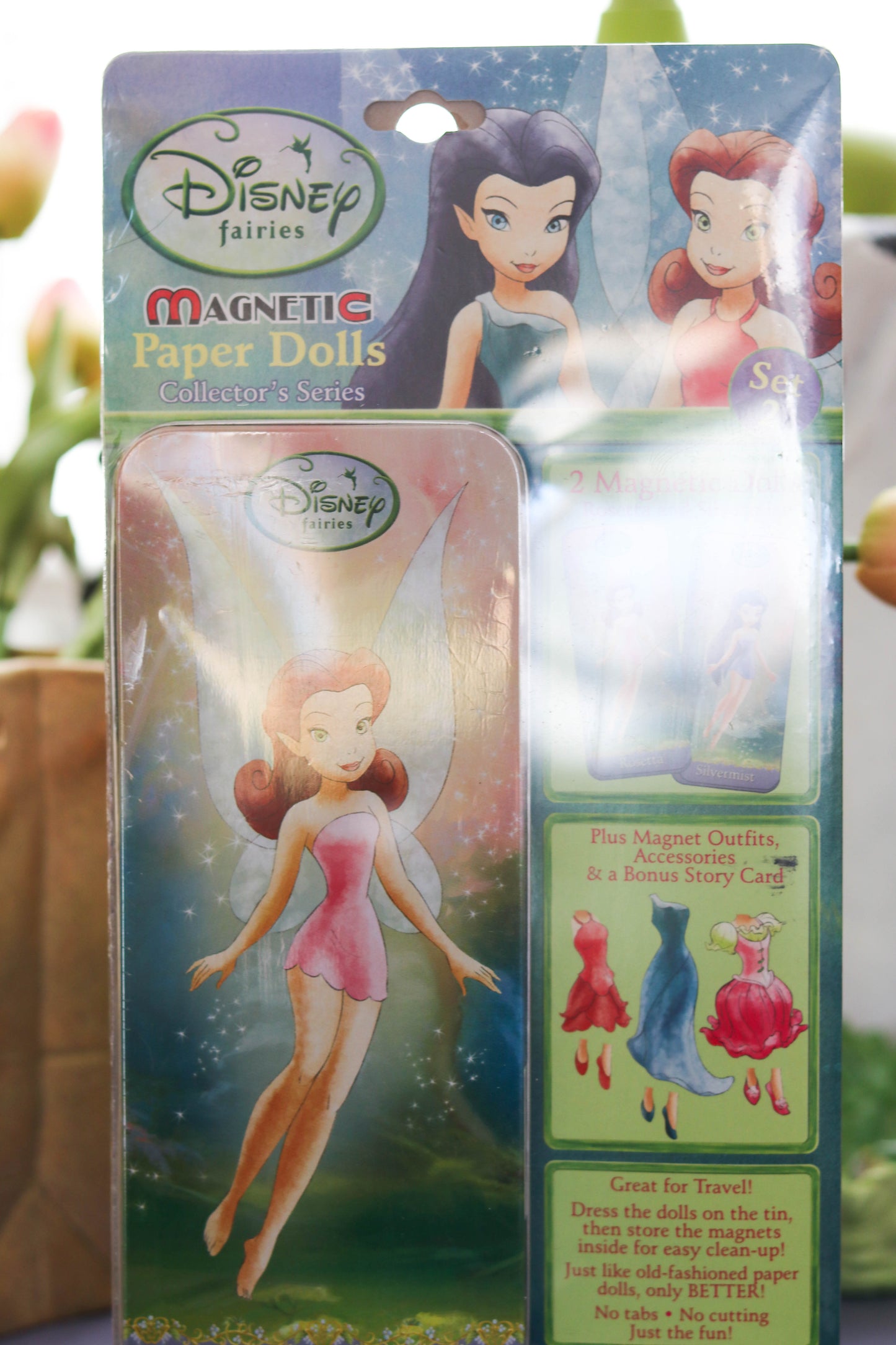 New Disney Fairies Magnetic Paper Dolls Collector's Series