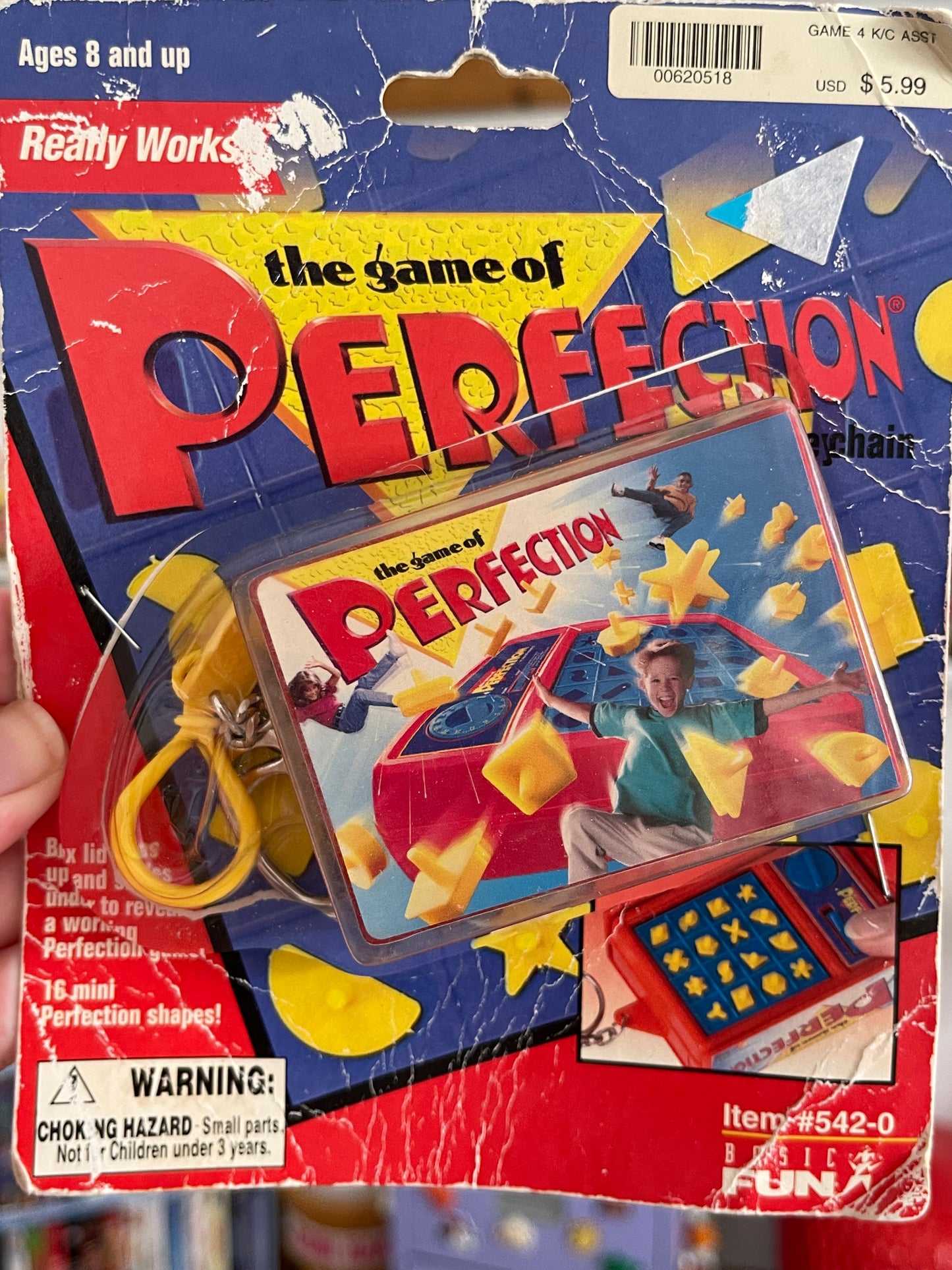 2000's The Game Of Perfection mini game keychain