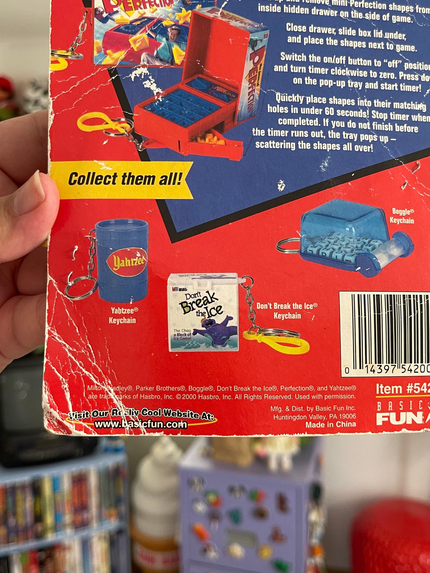 2000's The Game Of Perfection mini game keychain