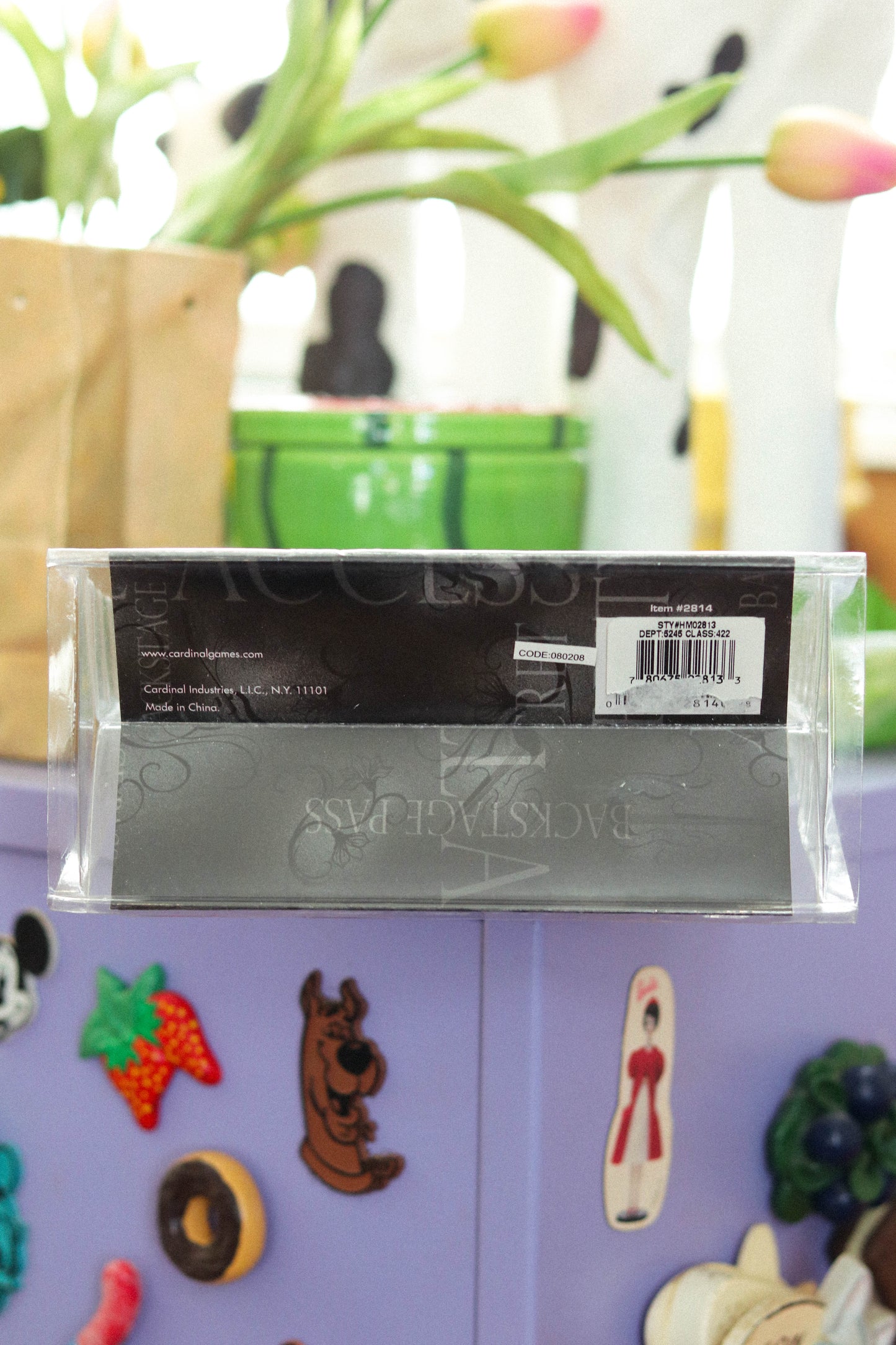 2000s Hannah Montana Mini Playing Card Game Keychain