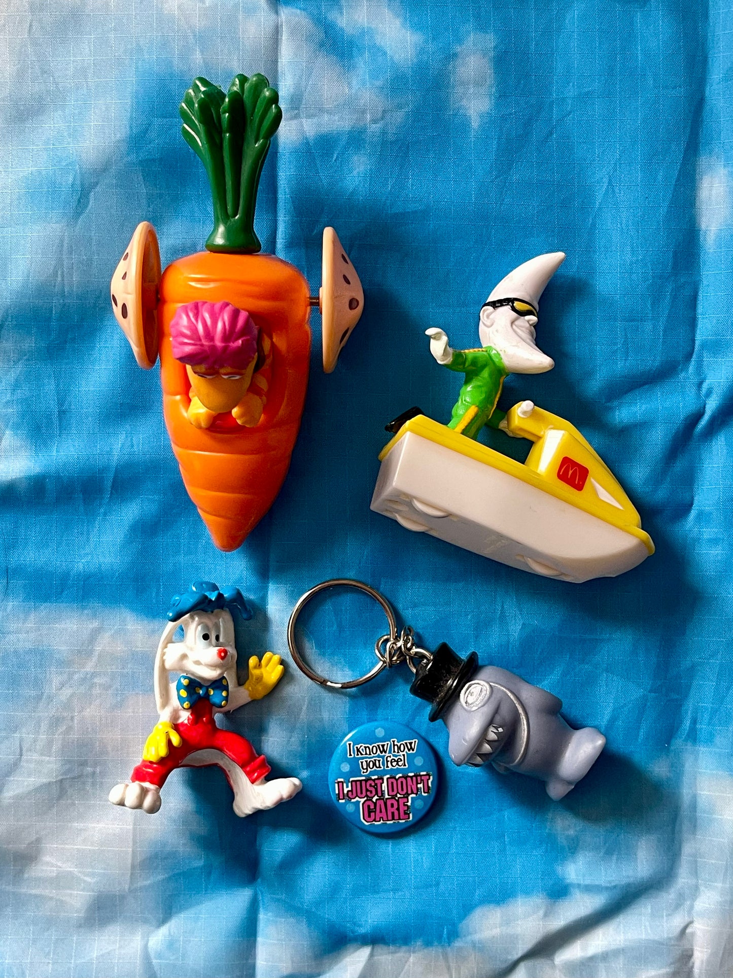 Vintage Junk Drawer Trinkets Bag