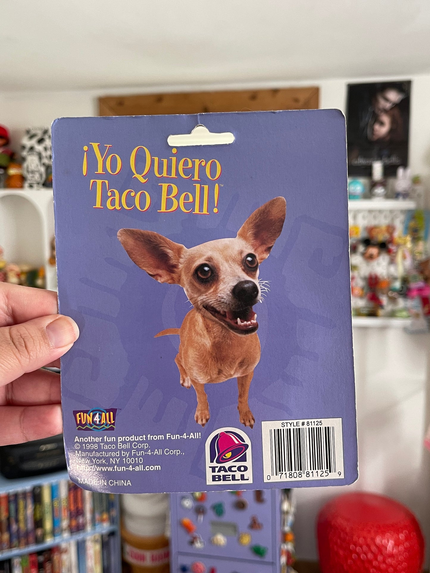 90's !Yo Quiero Taco Bell! Keychain