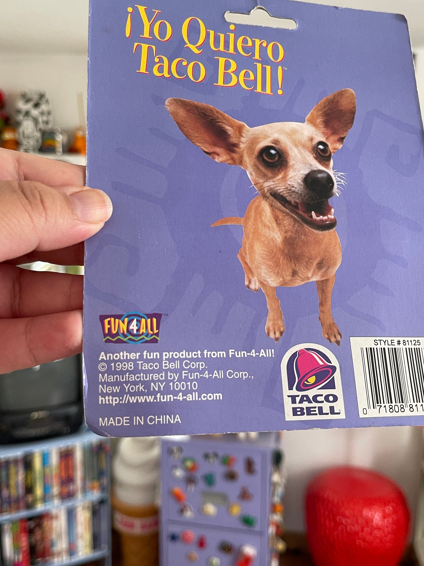 90's !Yo Quiero Taco Bell! Keychain