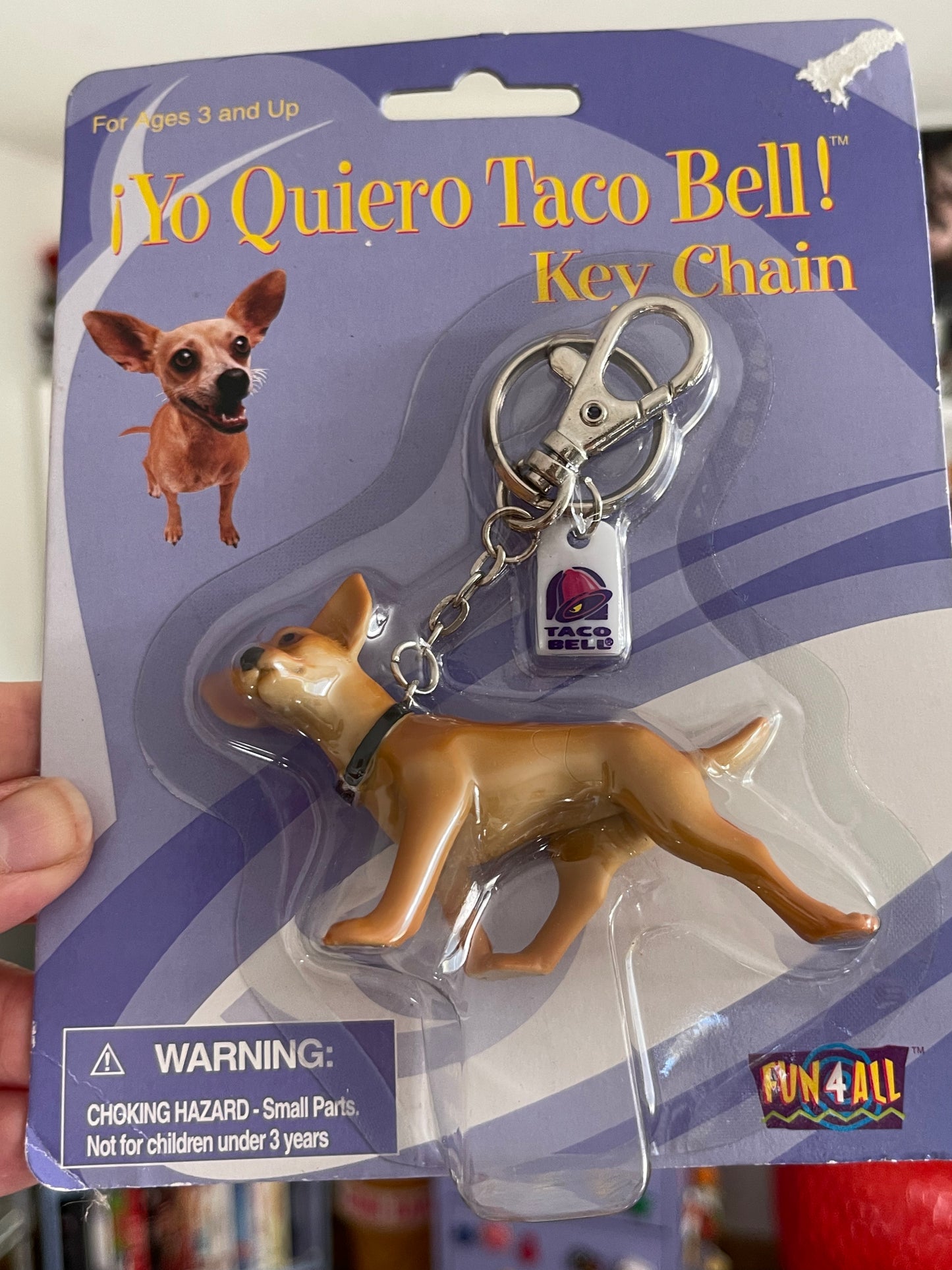 90's !Yo Quiero Taco Bell! Keychain