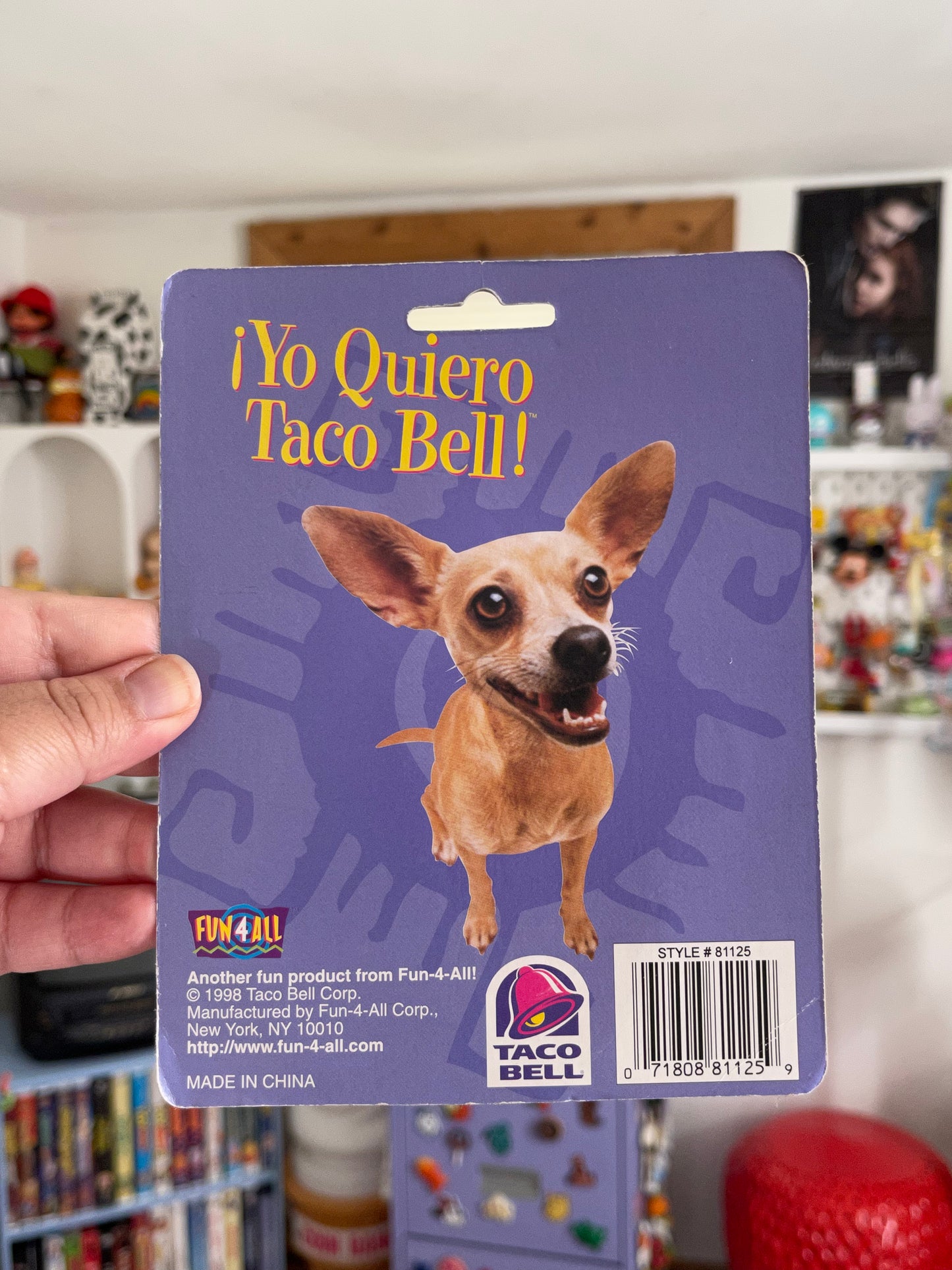 90's !Yo Quiero Taco Bell! Keychain