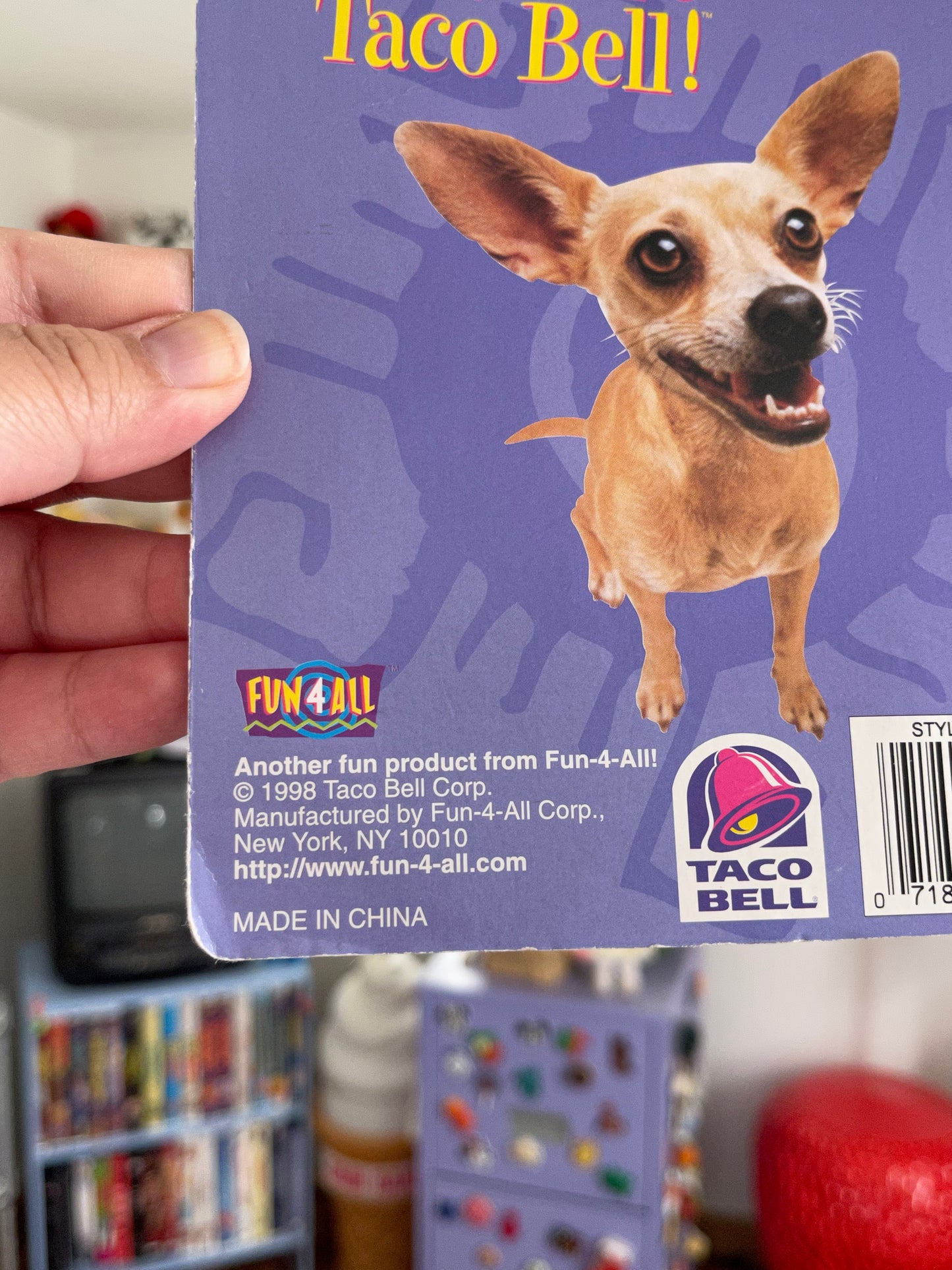90's !Yo Quiero Taco Bell! Keychain