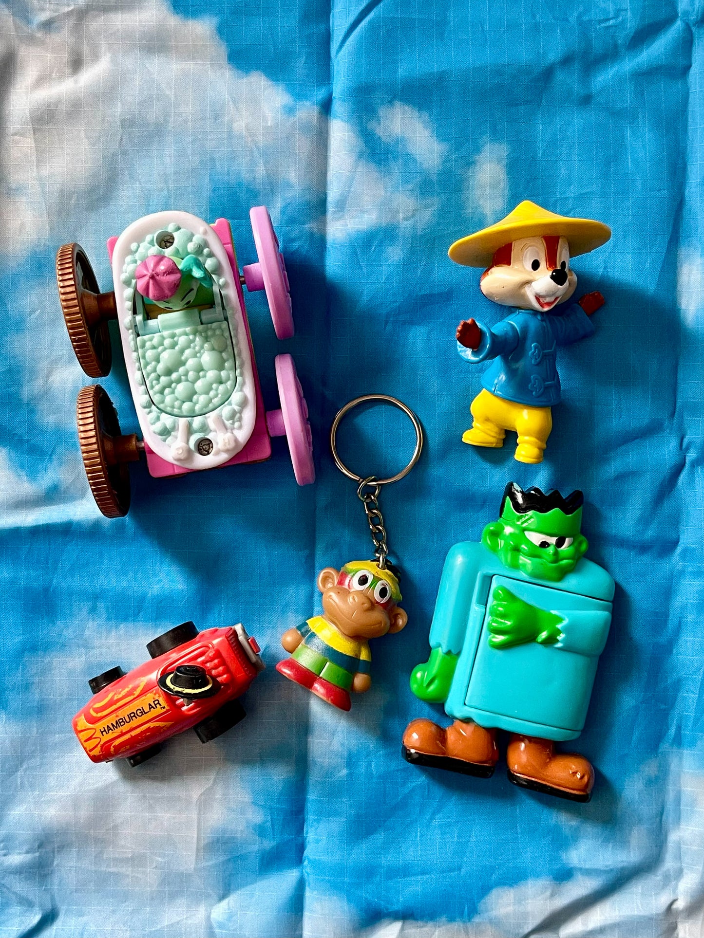 Vintage Junk Drawer Trinkets Bag