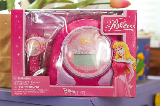 2000s Sleeping Beauty Disney Store Exclusive Wake-up Watch and Clock Set