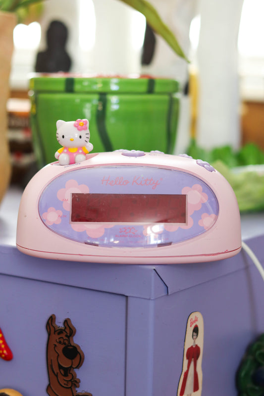 Vintage 2000s Hello Kitty Sanrio Alarm Clock