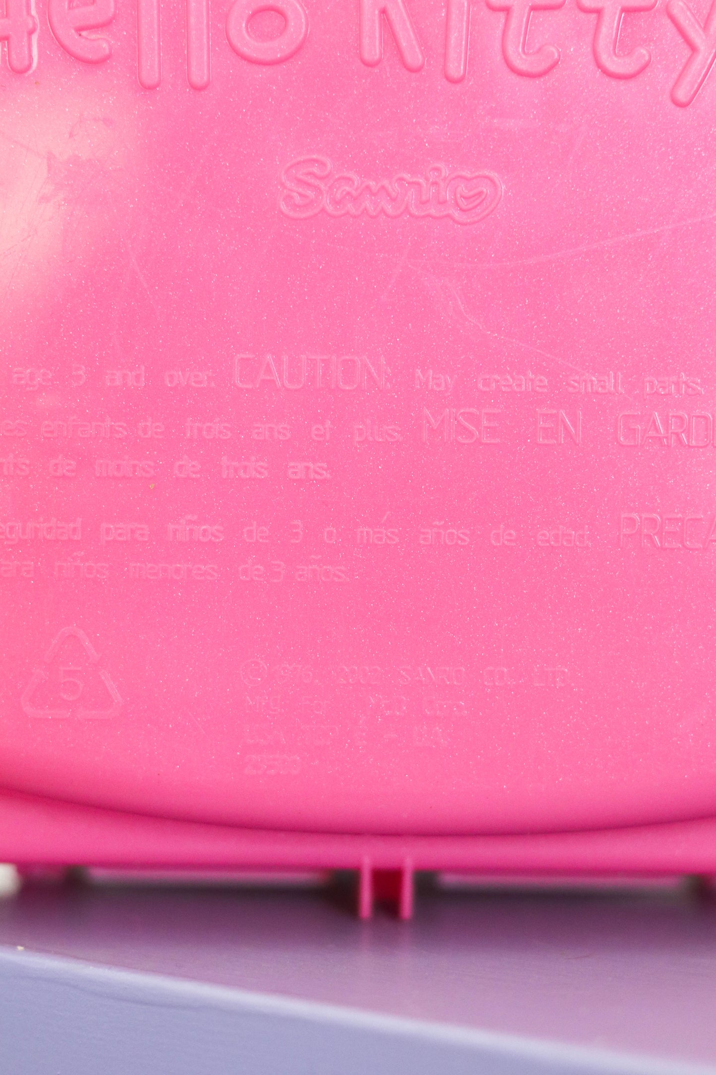 Vintage 2000s Hello Kitty Sanrio Carrying Case + Toys