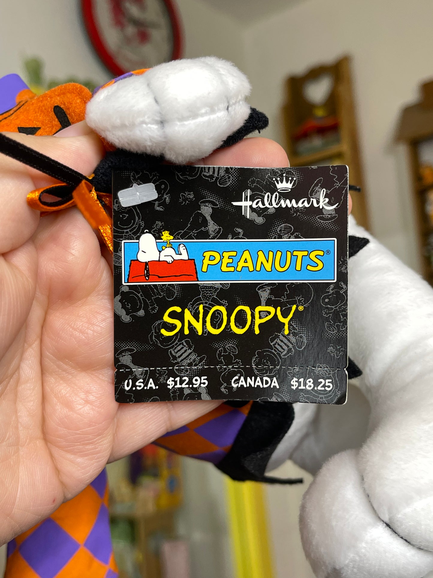 2000s Snoopy Hallmark Halloween Jester Plush