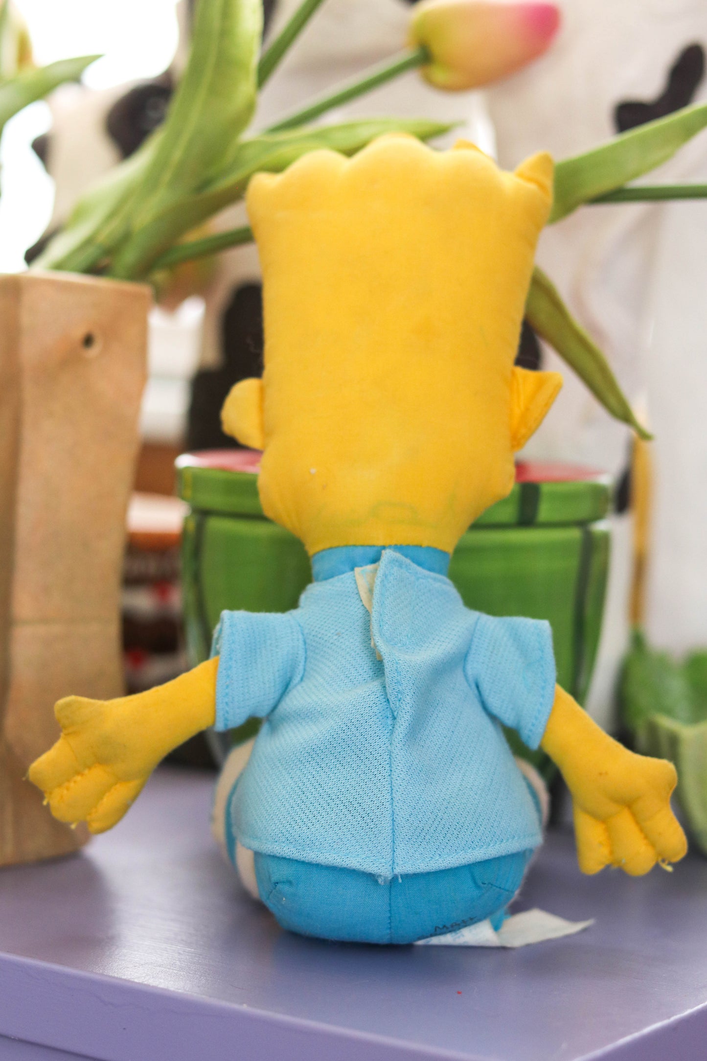 Vintage 90s Bart Simpson Plush