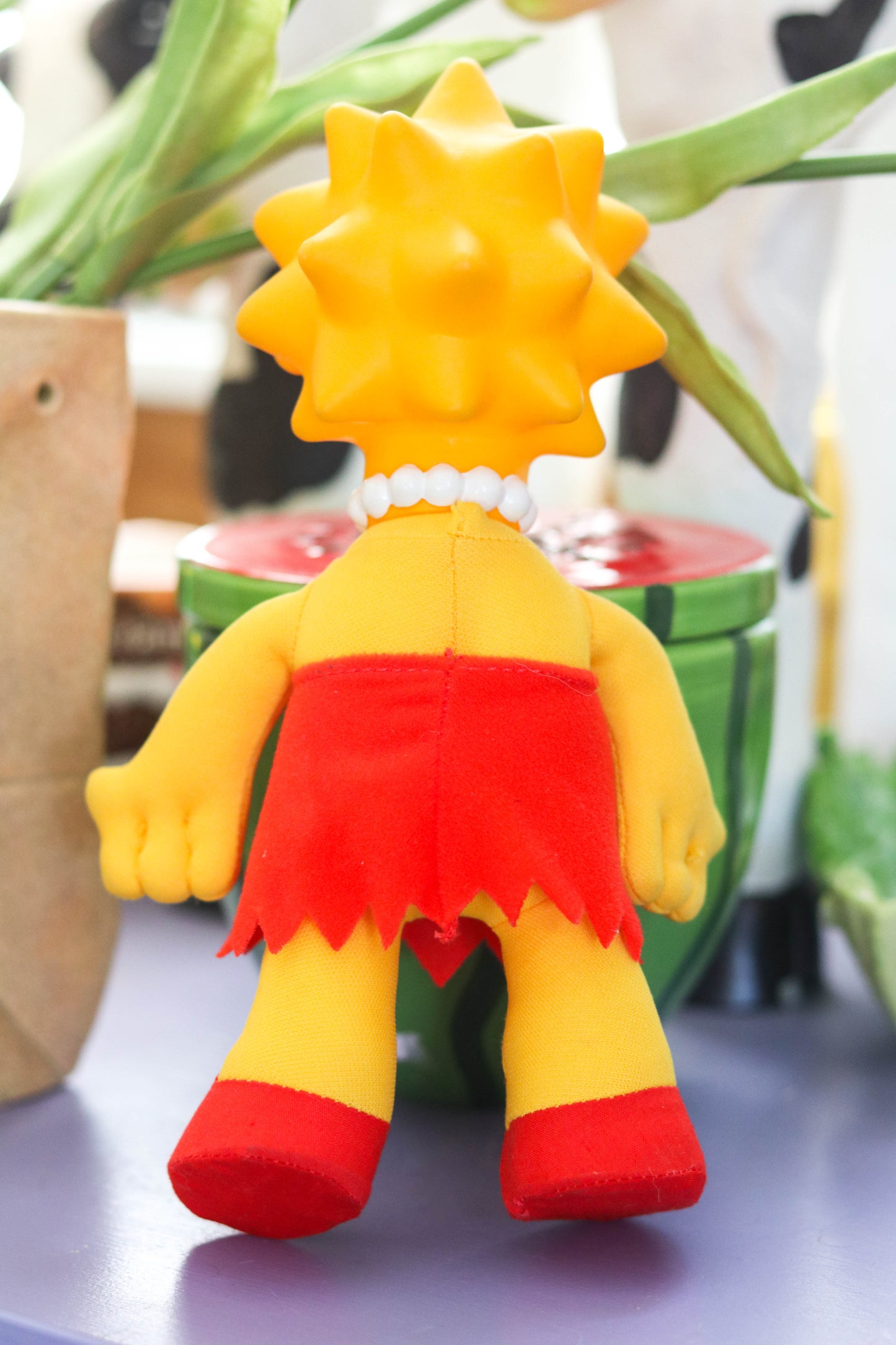 Vintage 90s Lisa Simpson Plush