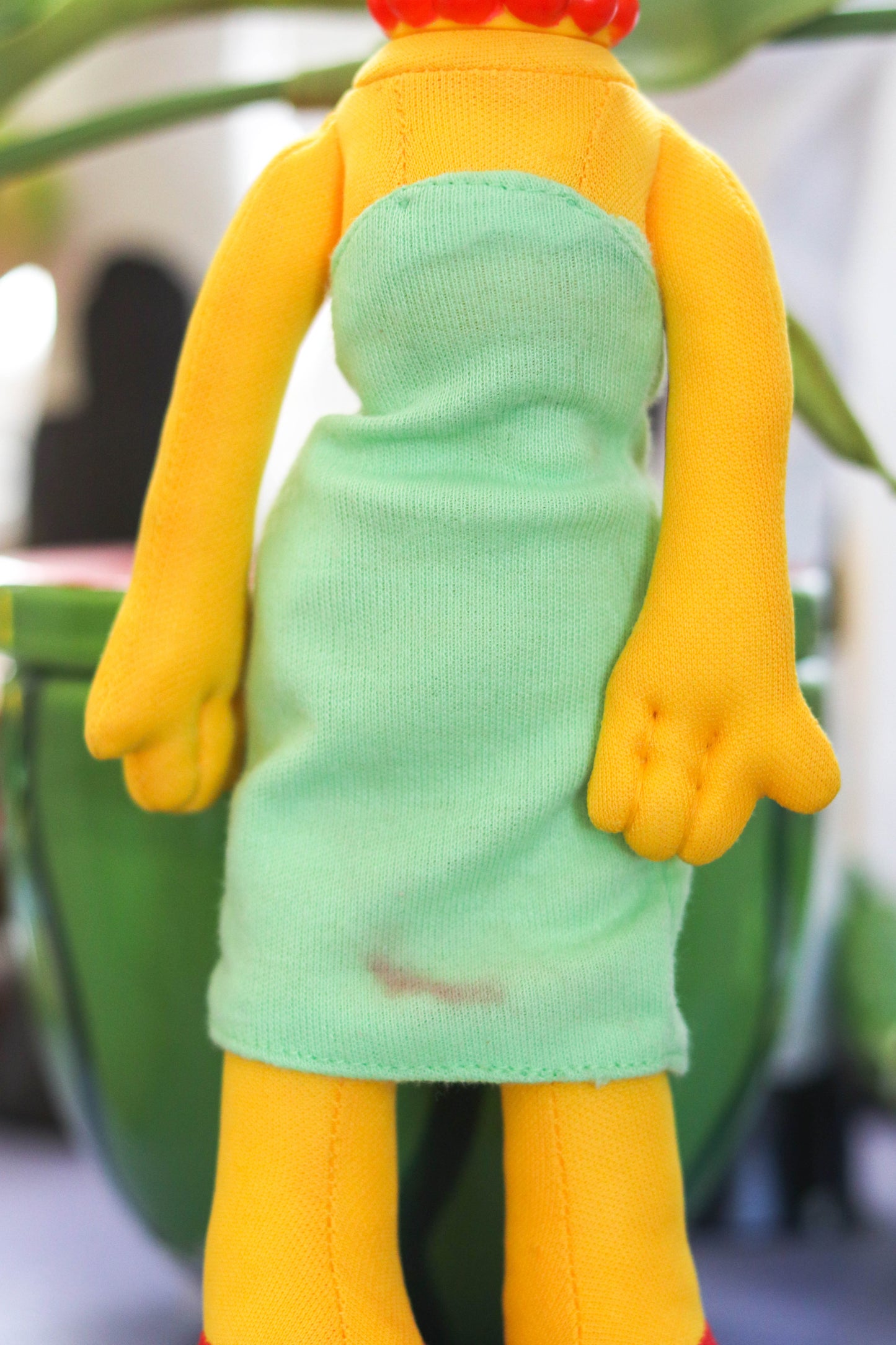 Vintage 90s Marge Simpson Plush