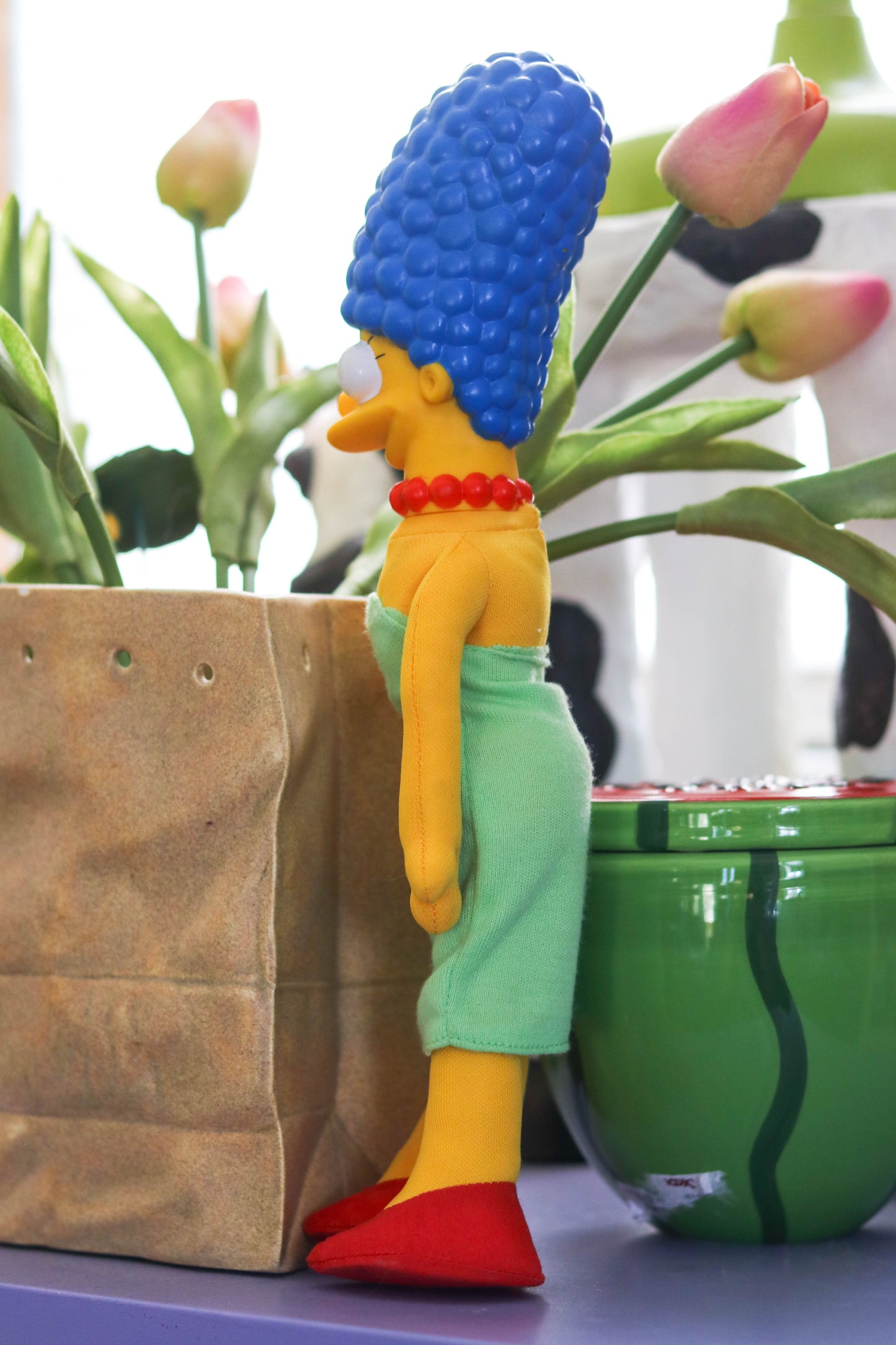 Vintage 90s Marge Simpson Plush
