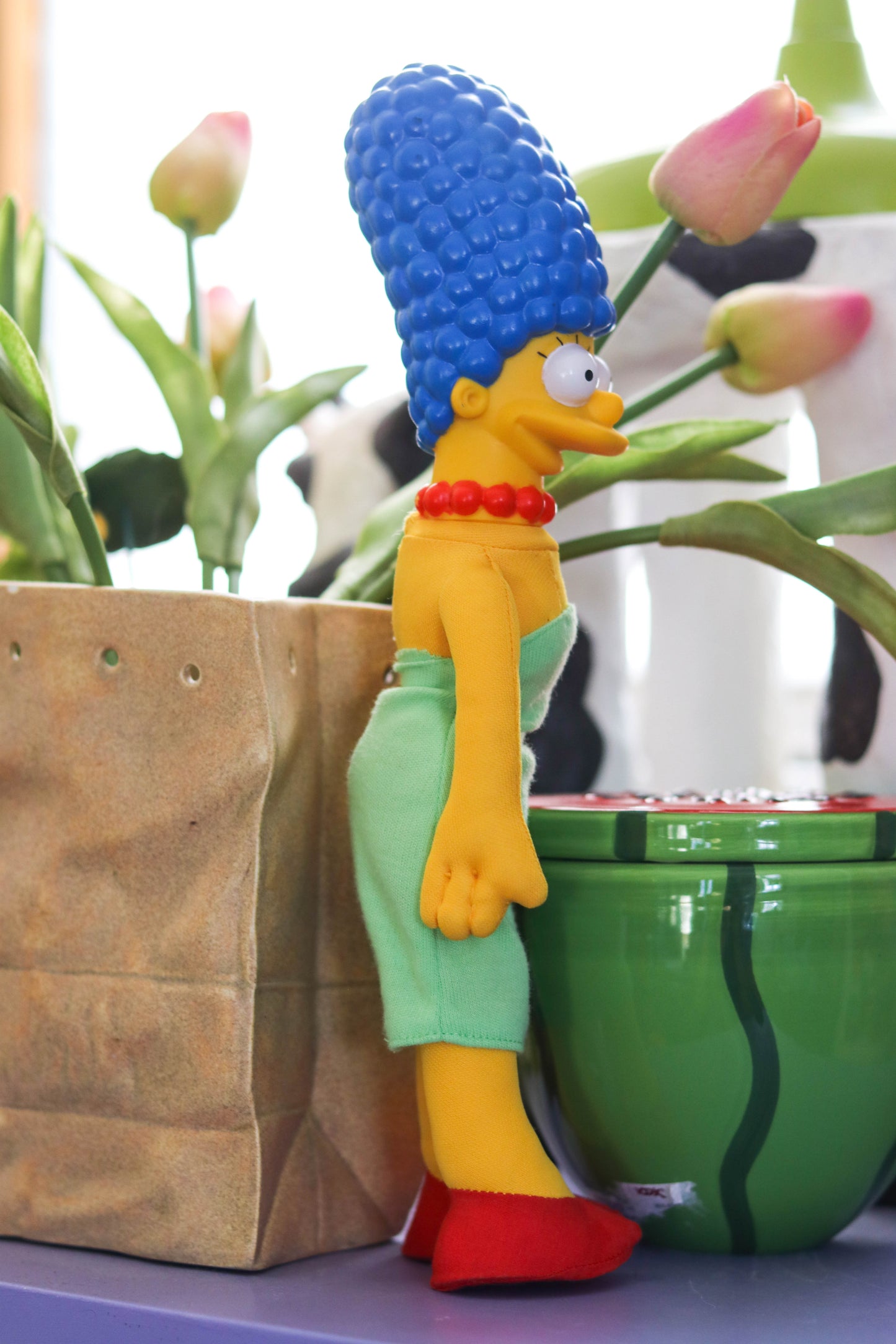 Vintage 90s Marge Simpson Plush