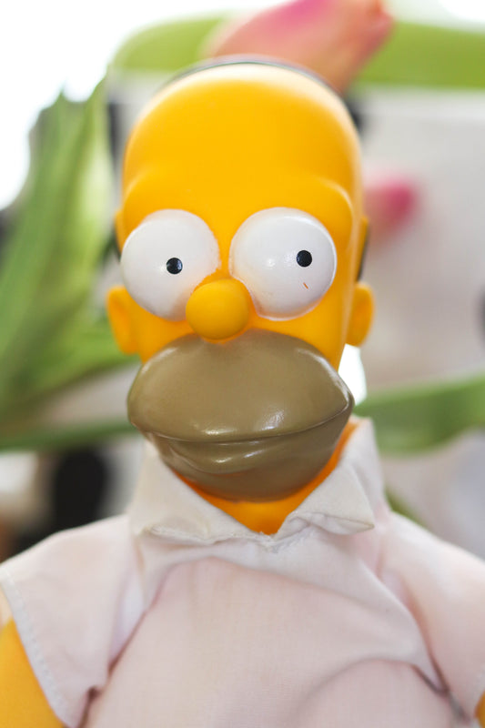 Vintage 90s Homer Simpson Plush
