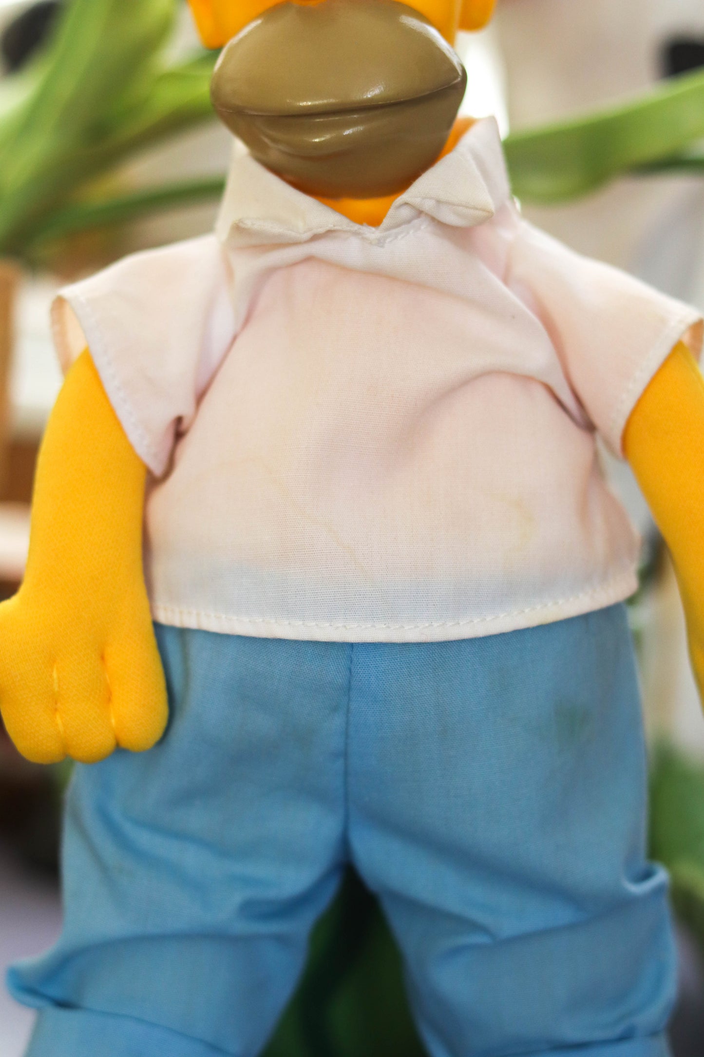 Vintage 90s Homer Simpson Plush