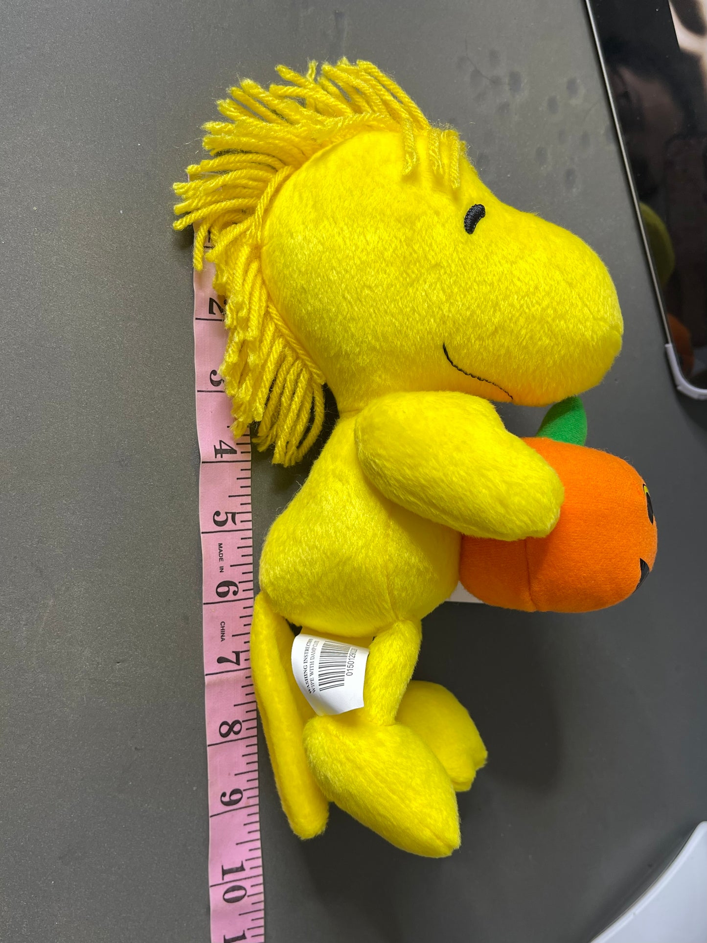 2000s Woodstock Holding Jack-O-Lantern Pumpkin Plush