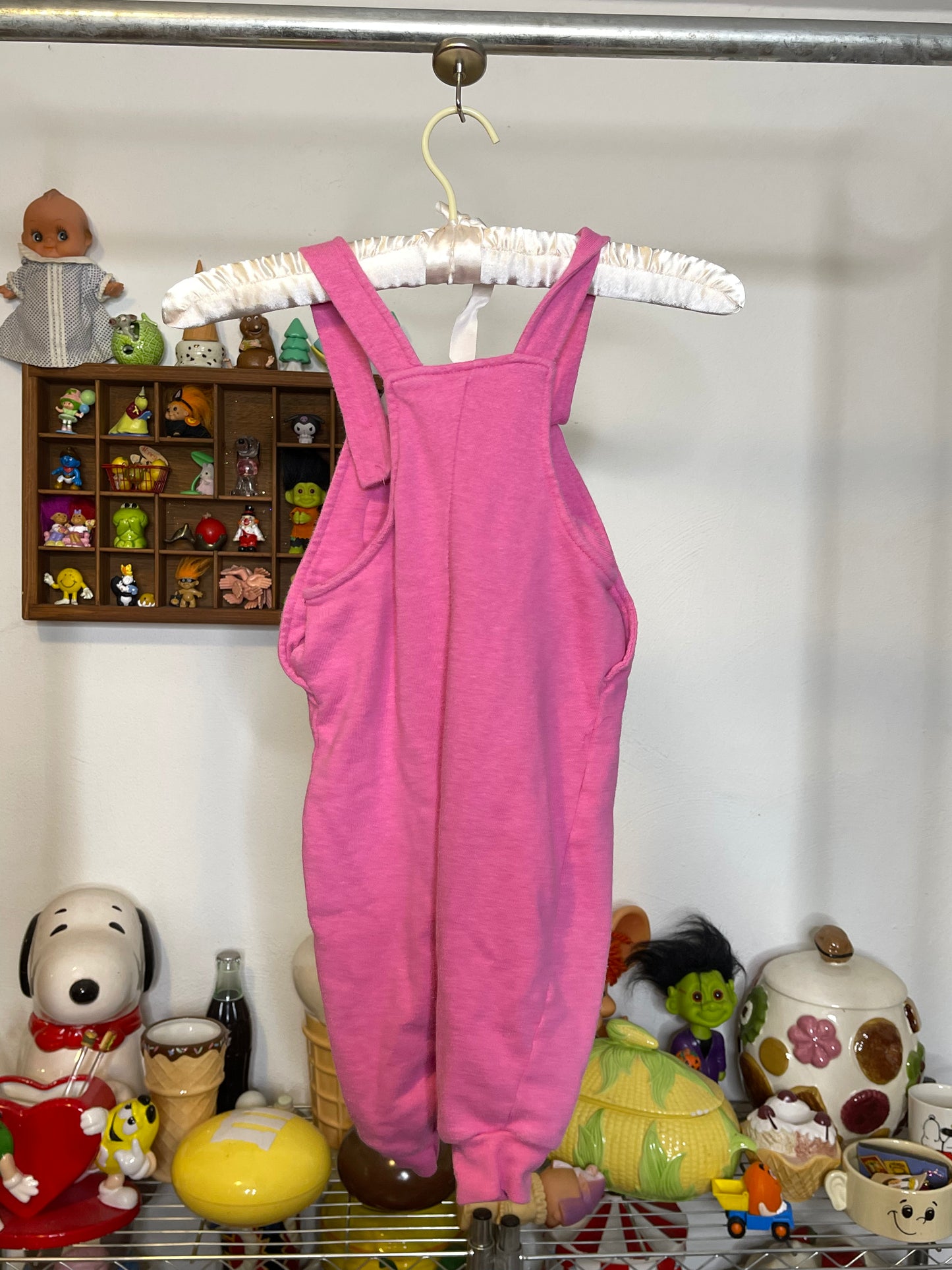 Vintage Winnie The Pooh 2pc Overalls Romper Set Sz 18M