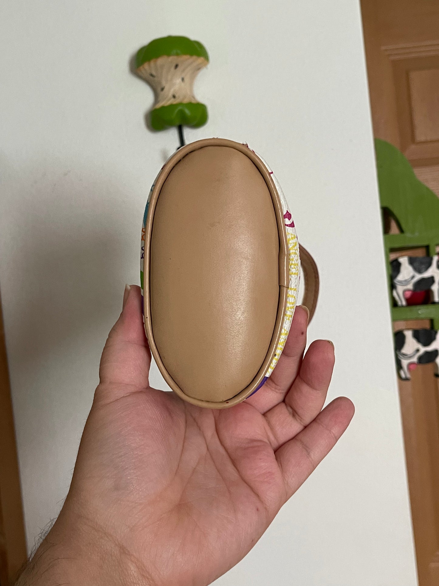 2000s Small Angel Bucket Hand Held Bag