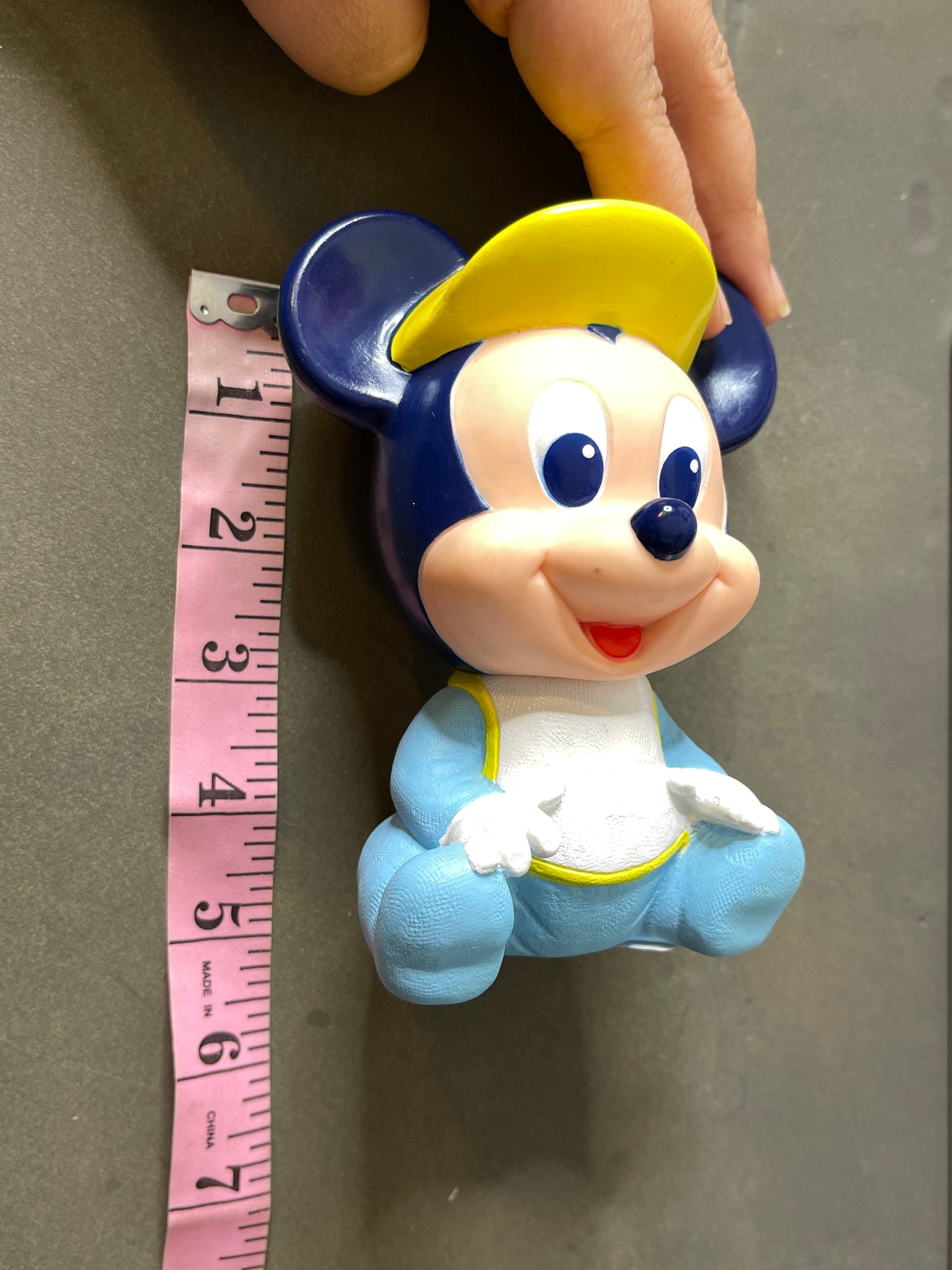 Vintage Baby Mickey Mouse Squeaky Toy (A)