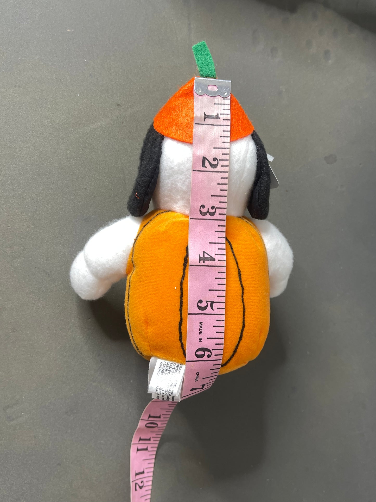 2000s Masked Pumpkin Snoopy Halloween Mini Plush (A)
