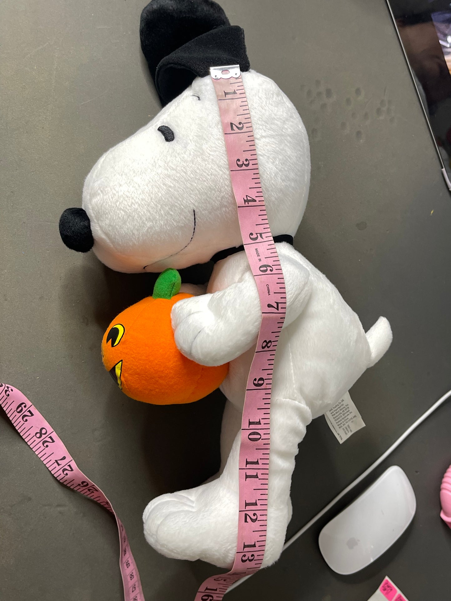 Snoopy Holding Jack-O'-Lantern Pumpkin Walmart Exclusive Plush