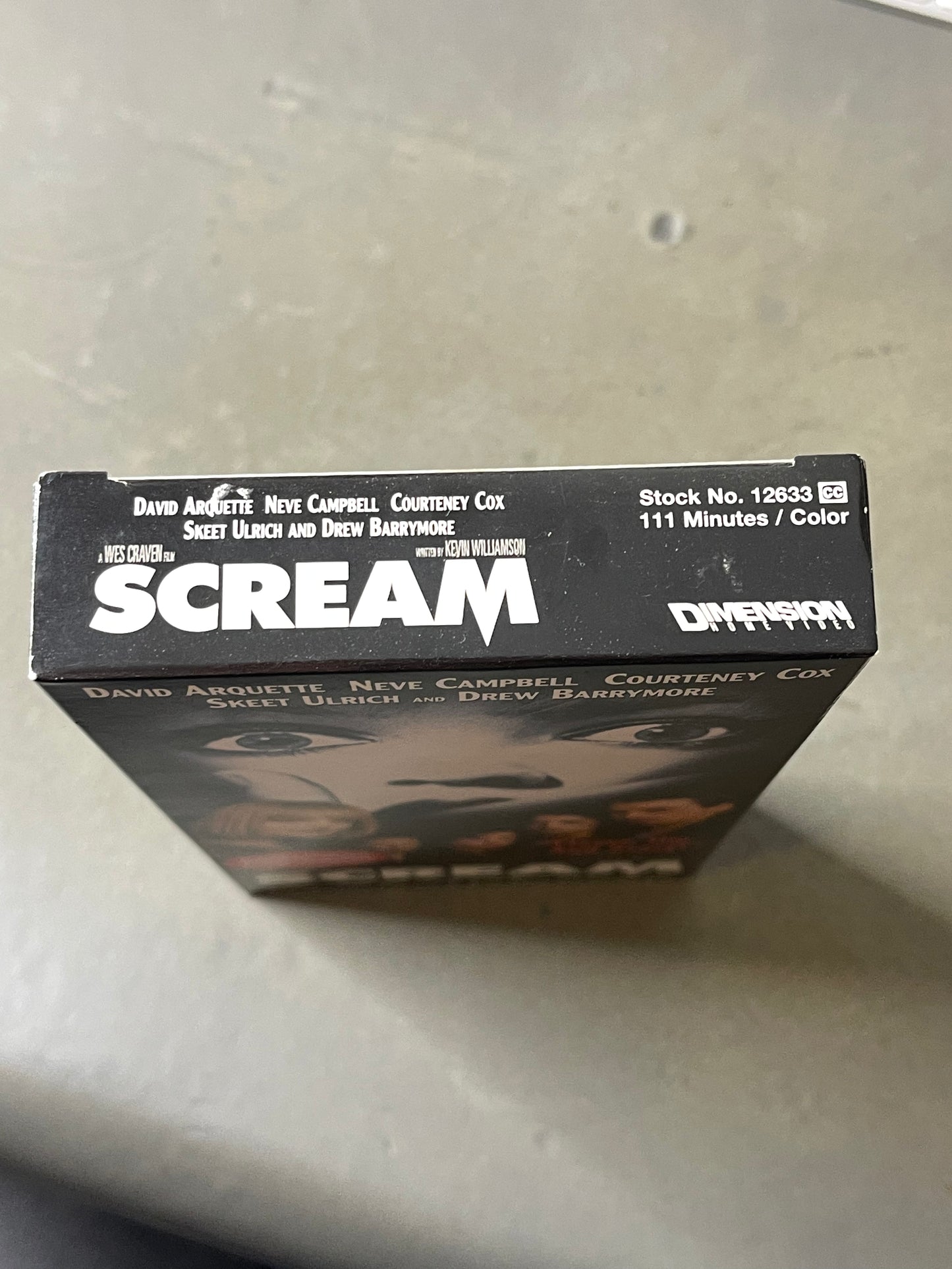 Scream VHS Movie