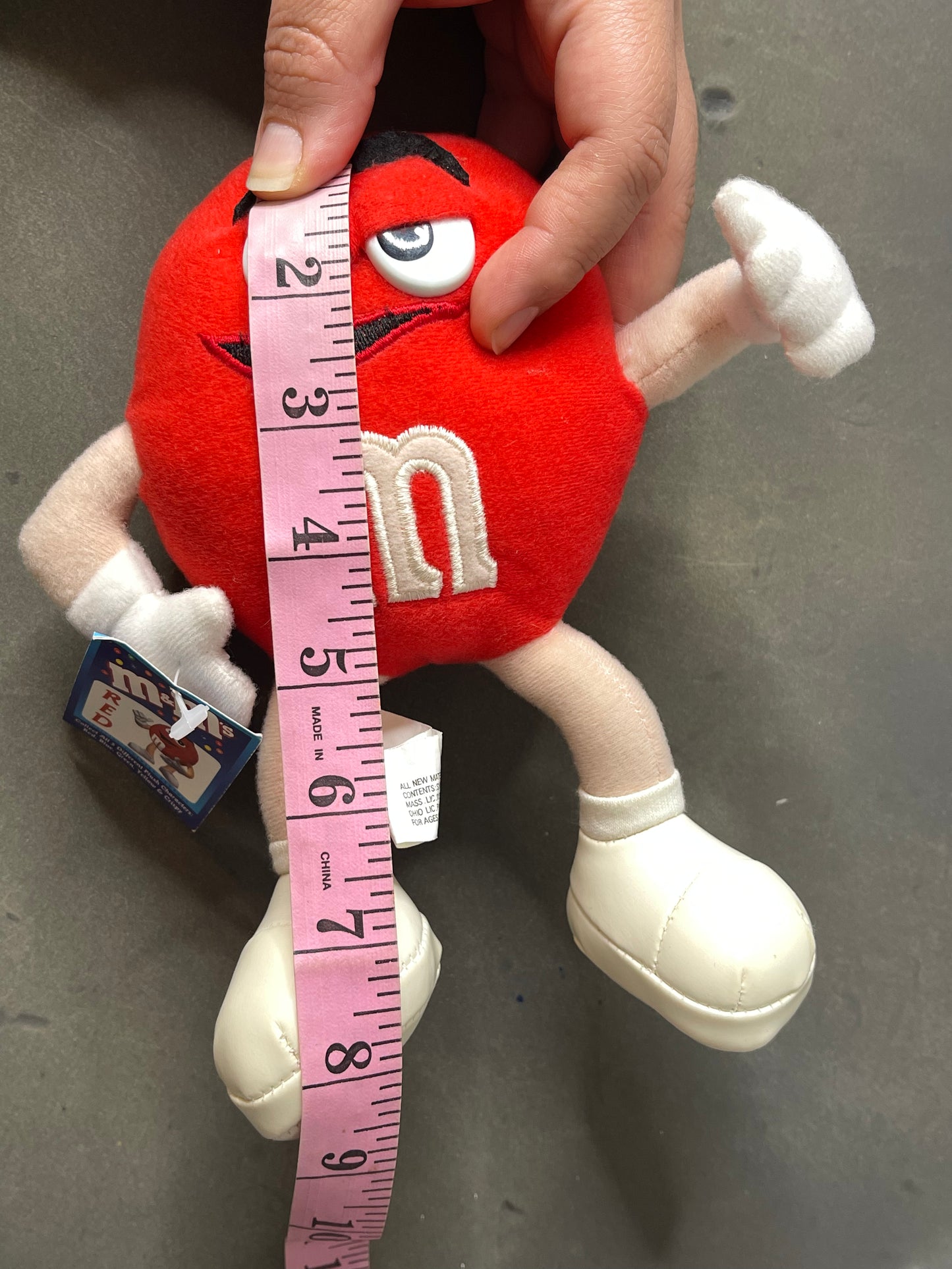 Vintage 2000s Red M&M Deadstock Plush