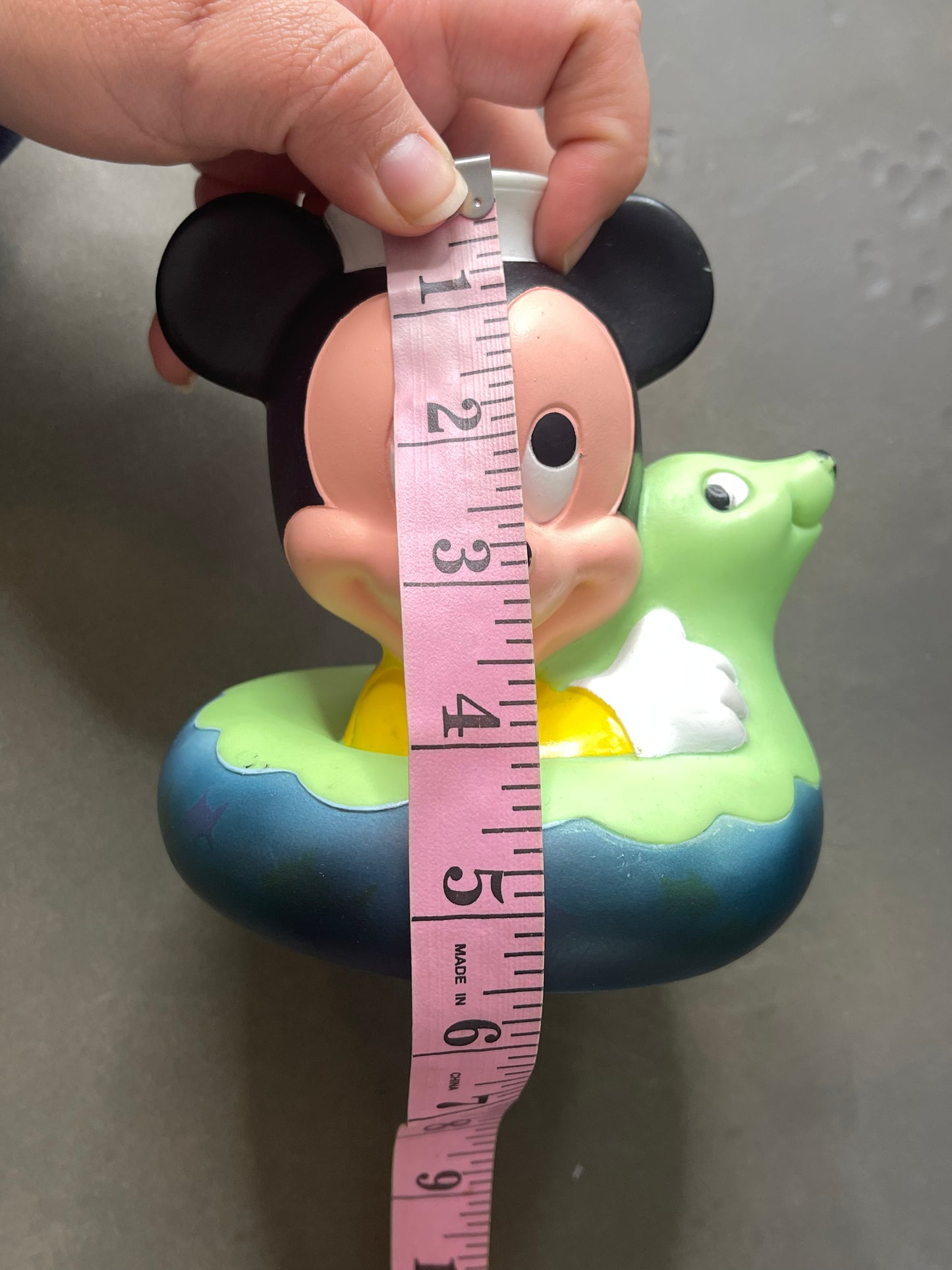Vintage Baby Mickey Mouse Float Seal Squeaker