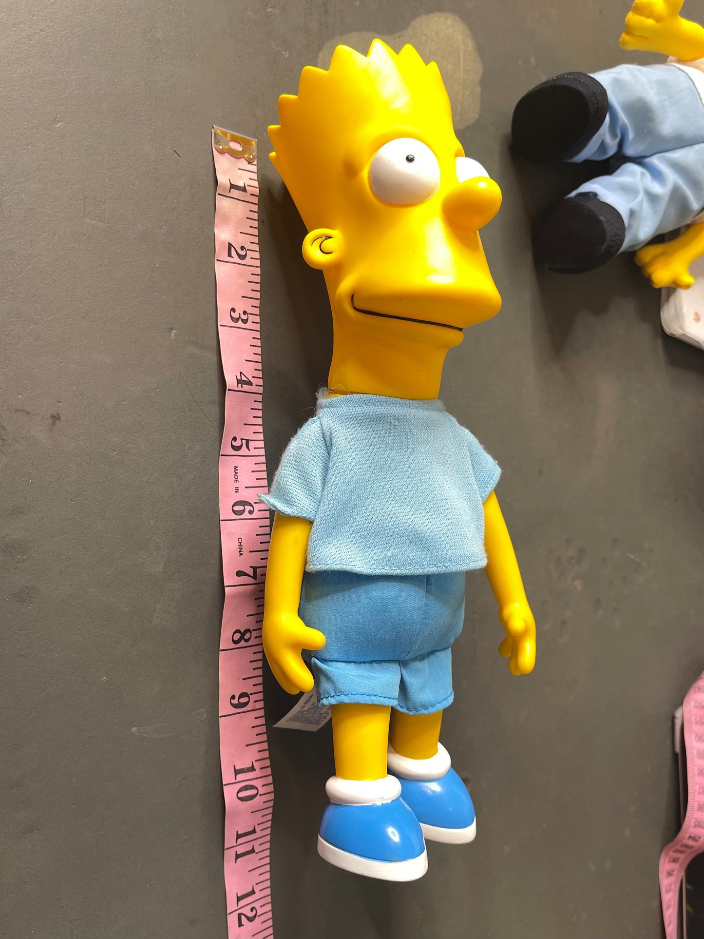 Vintage 90s Bart Simpson Vinyl Plush Doll