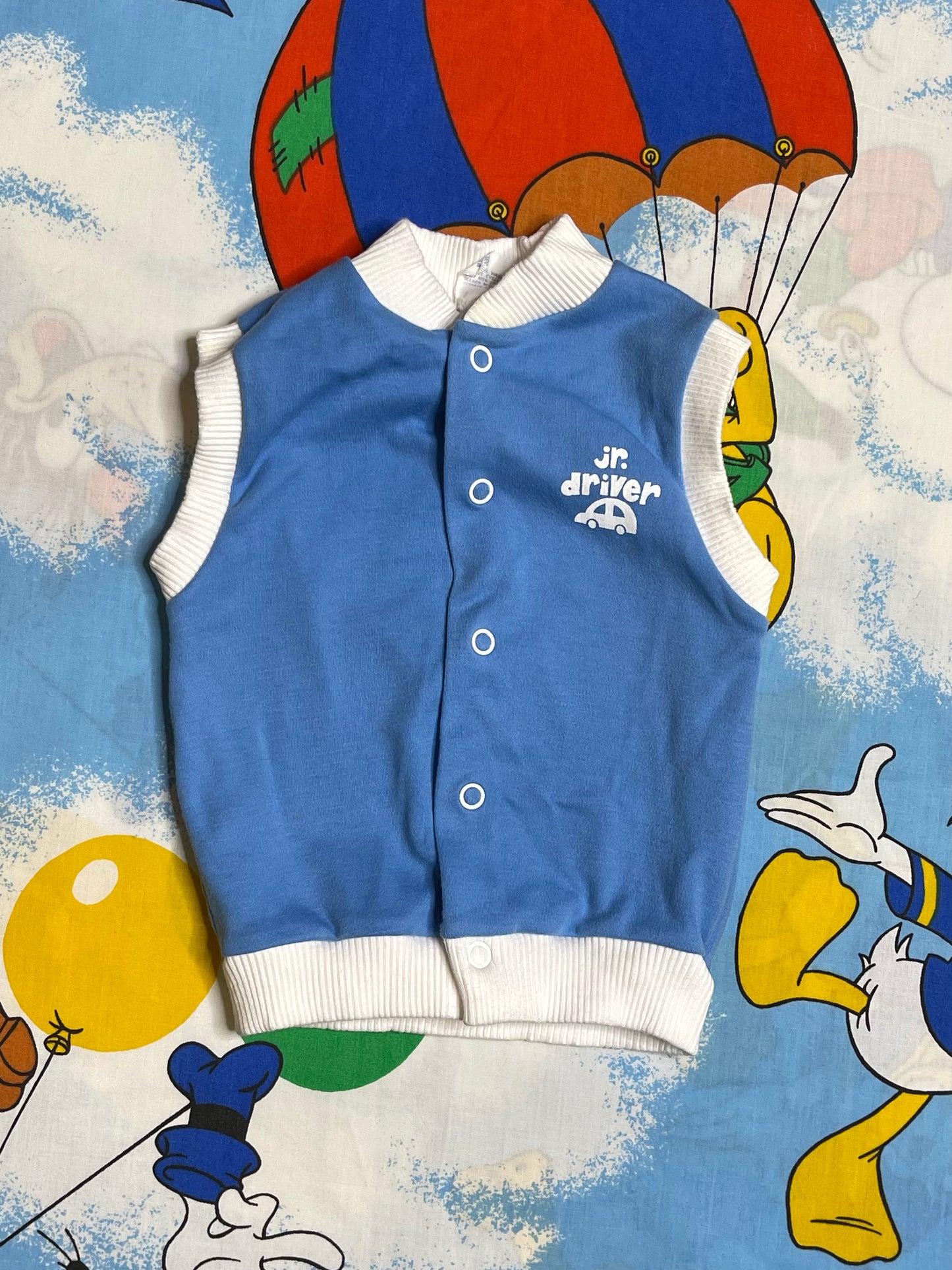 Vintage Blue Jr. Driver Top Sz 12M