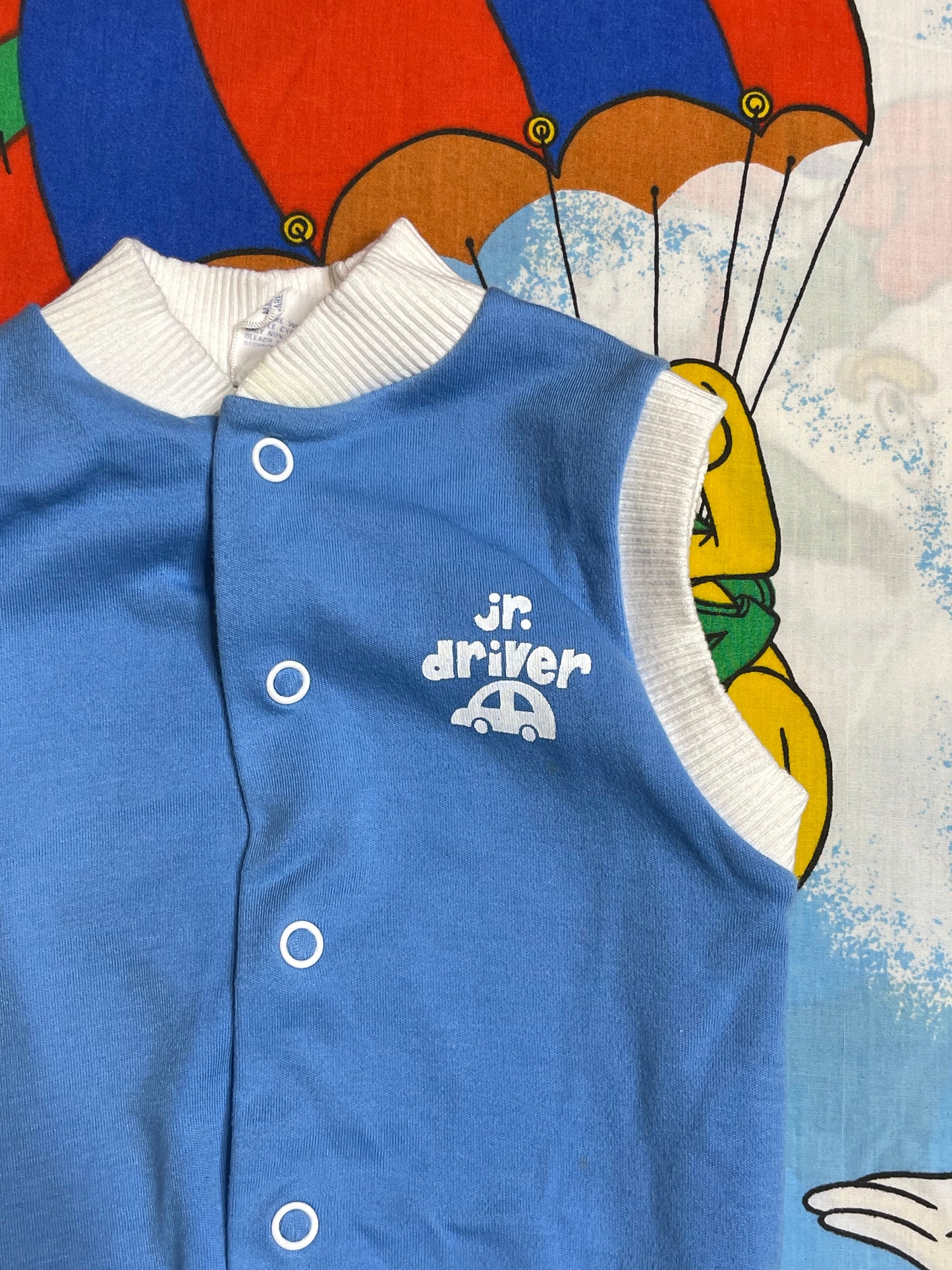 Vintage Blue Jr. Driver Top Sz 12M