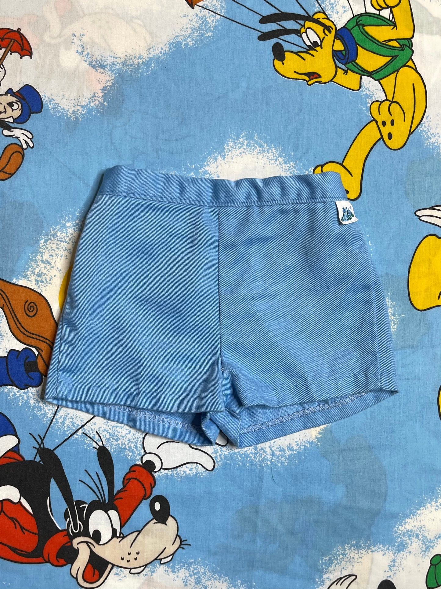 Vintage Blue Baby Shorts Sz 12M