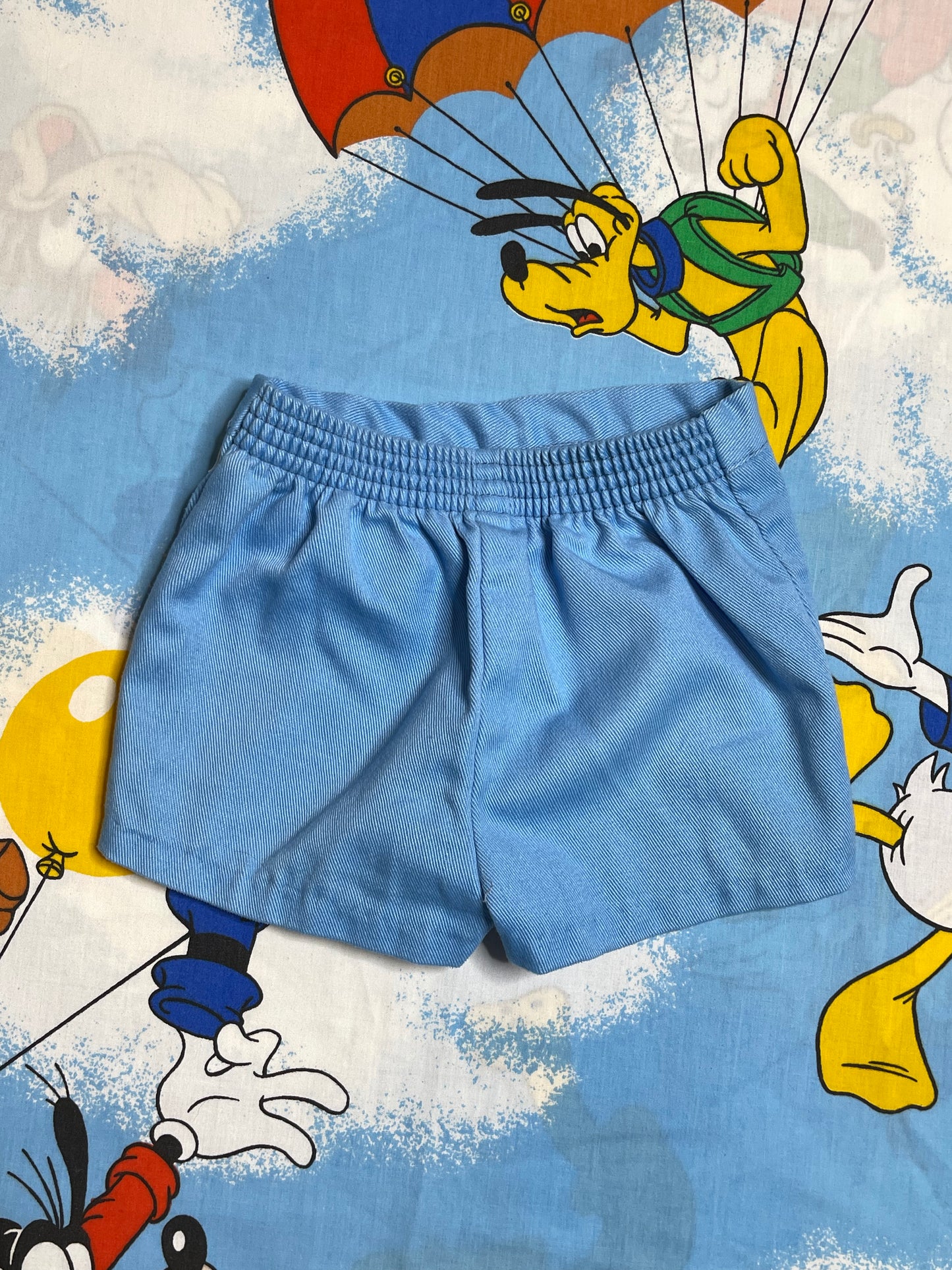 Vintage Blue Baby Shorts Sz 12M