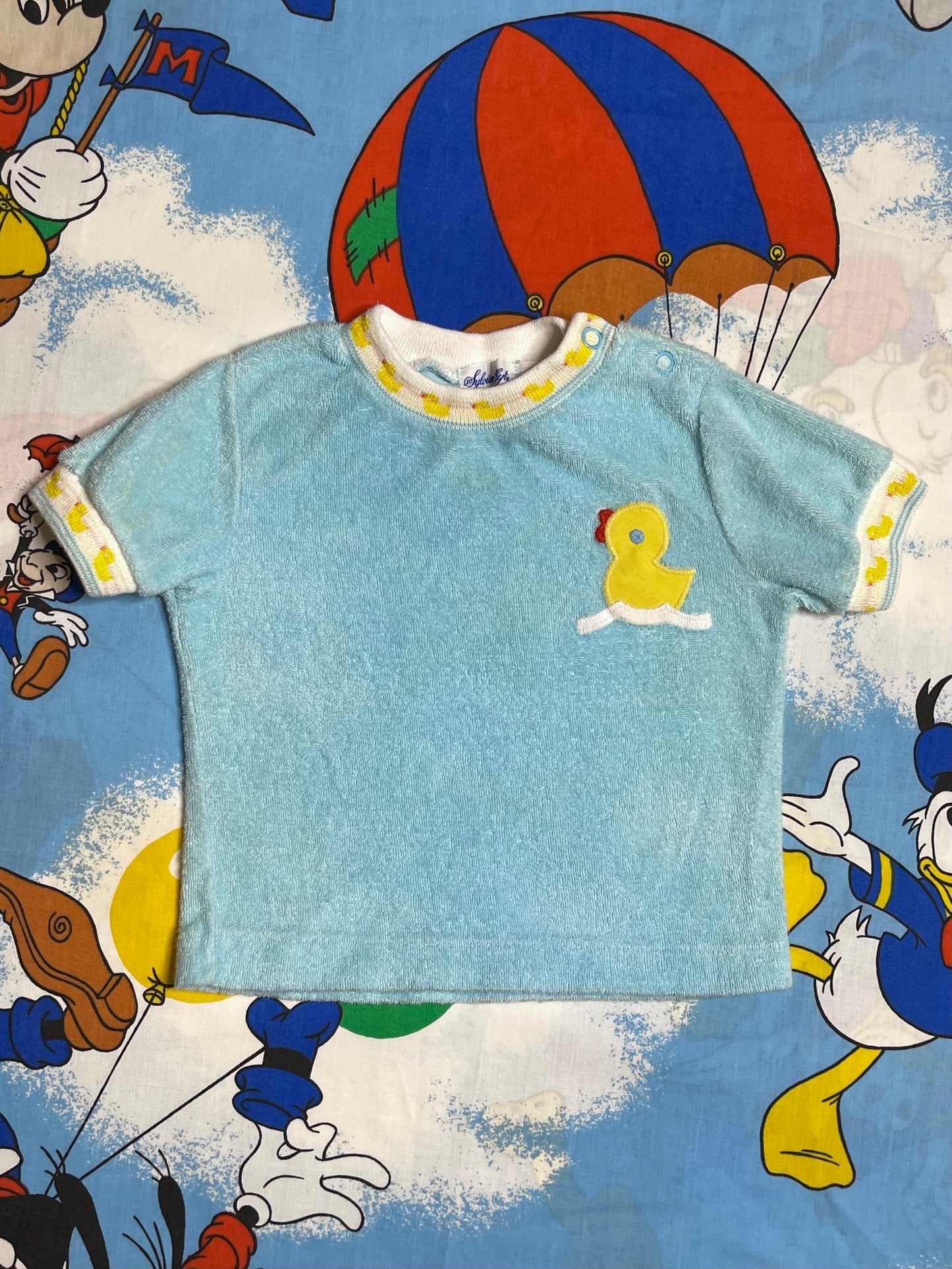 Duck Bubblebath Terrycloth Top Sz XL (KIDS)