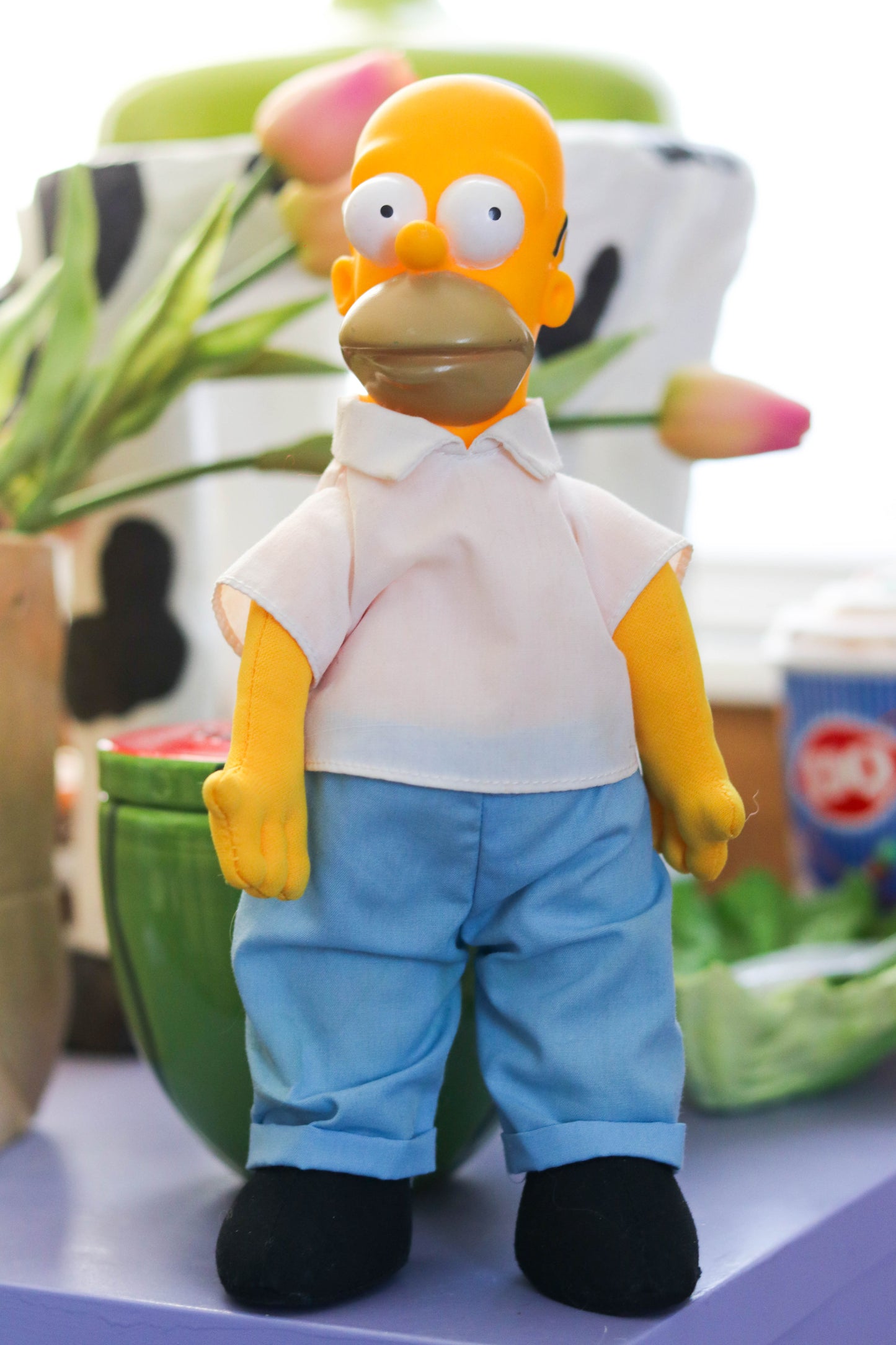 Vintage 90s Homer Simpson Plush