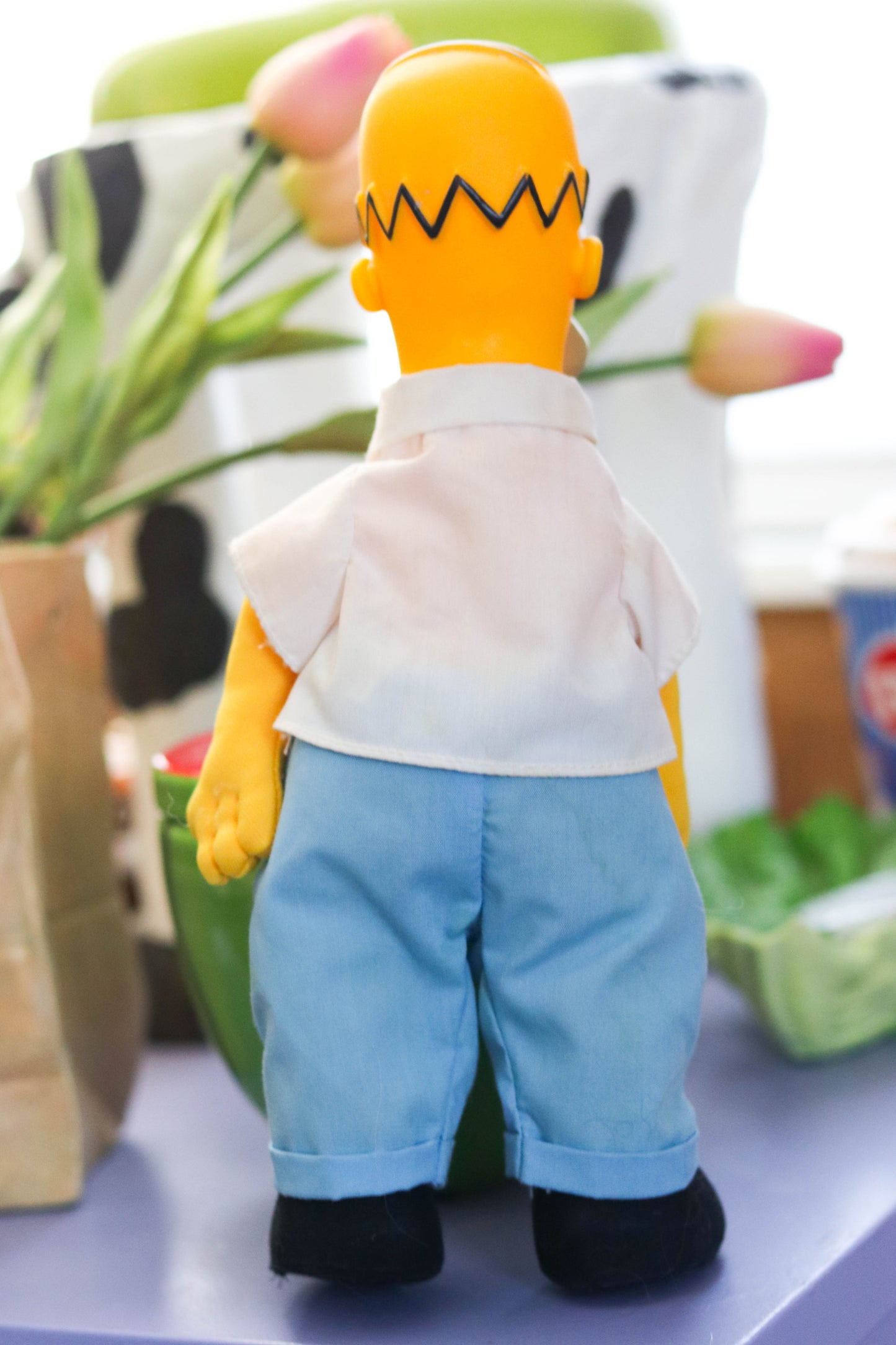 Vintage 90s Homer Simpson Plush