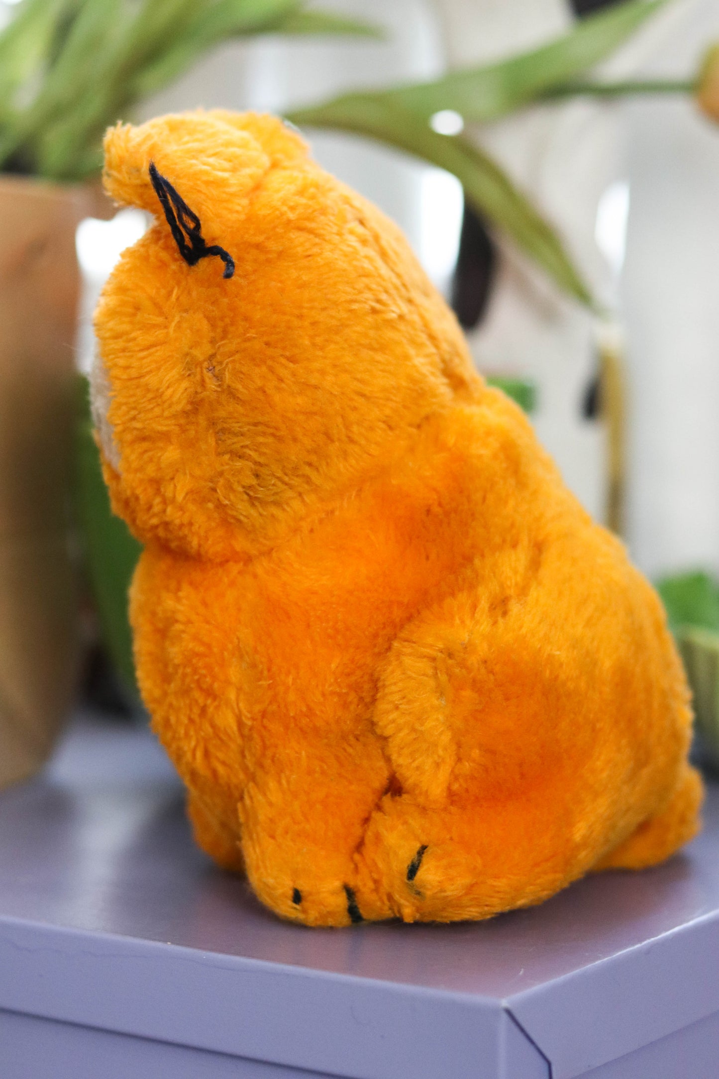 Vintage 80s Sitting Garfield Plush