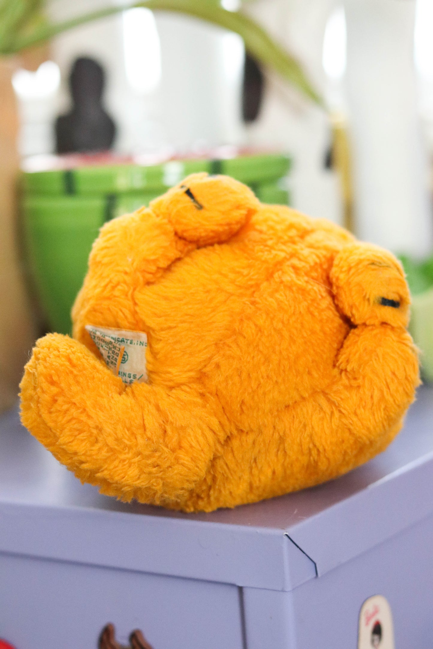 Vintage 80s Sitting Garfield Plush