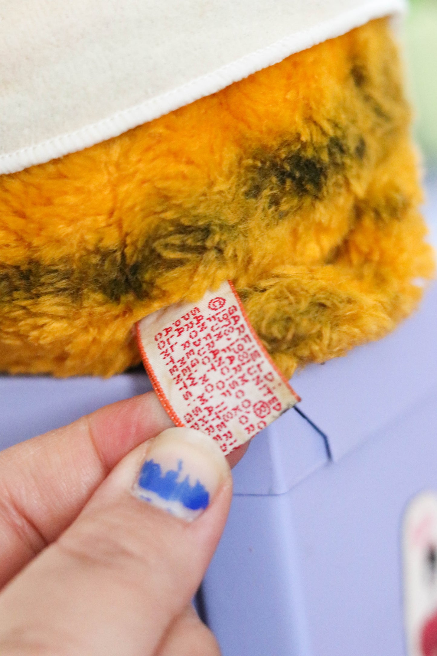 Vintage 80s Baseball Garfield Plush