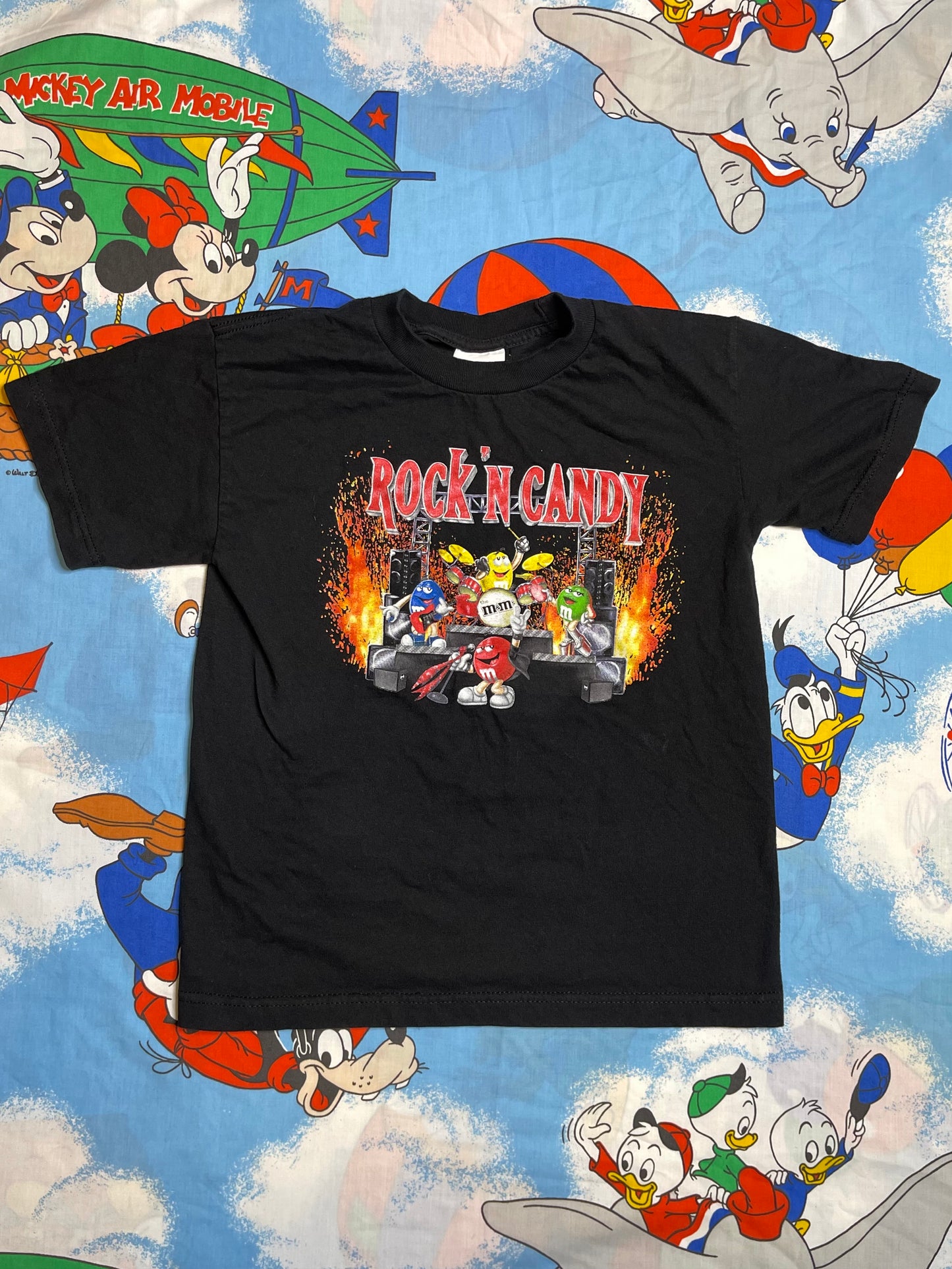 2000s M&M'S Rock'N Candy Kids Graphic Tee Sz L /XL
