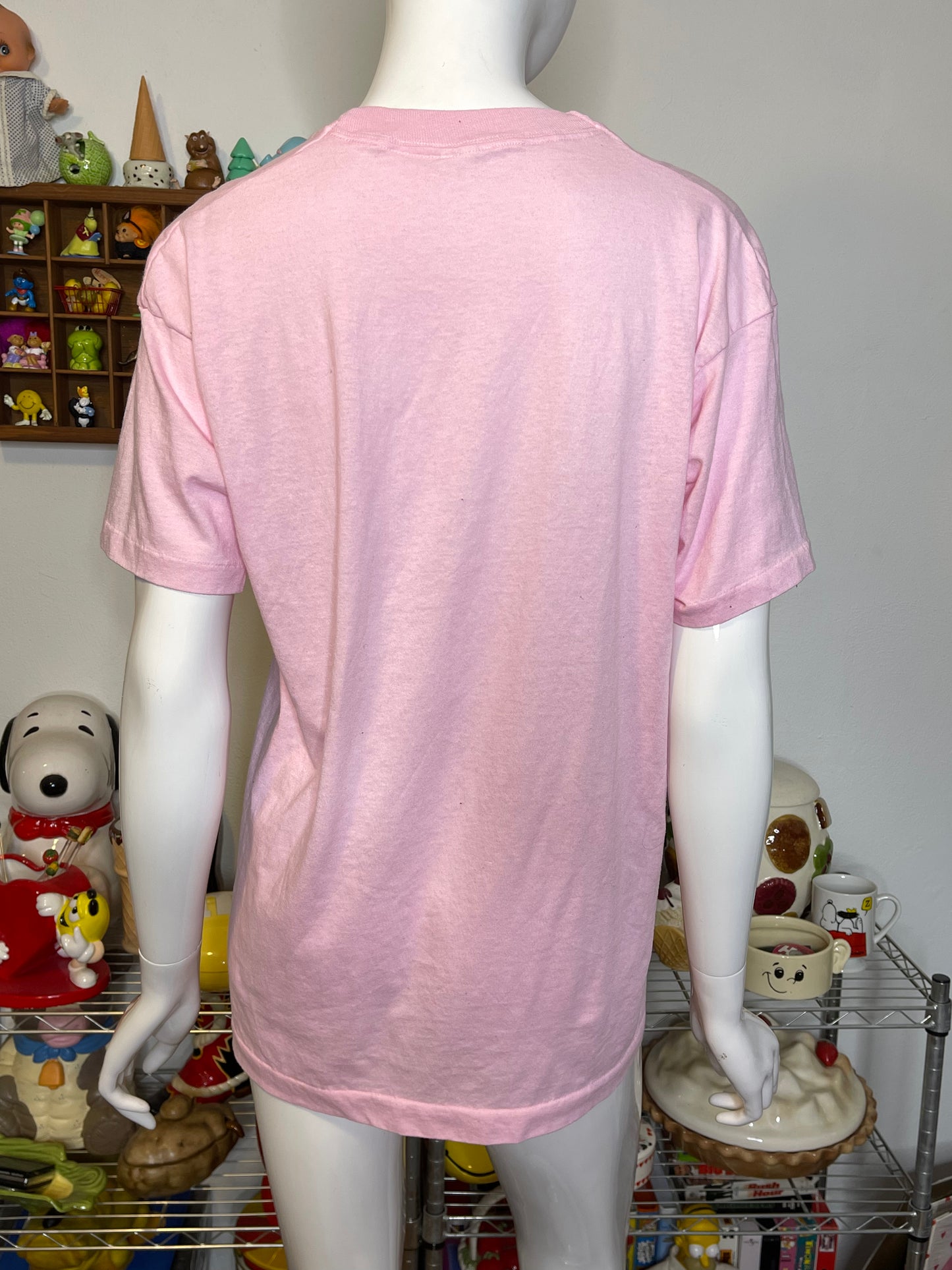 Vintage 90s Pink Florida Flamingo Tee Sz L